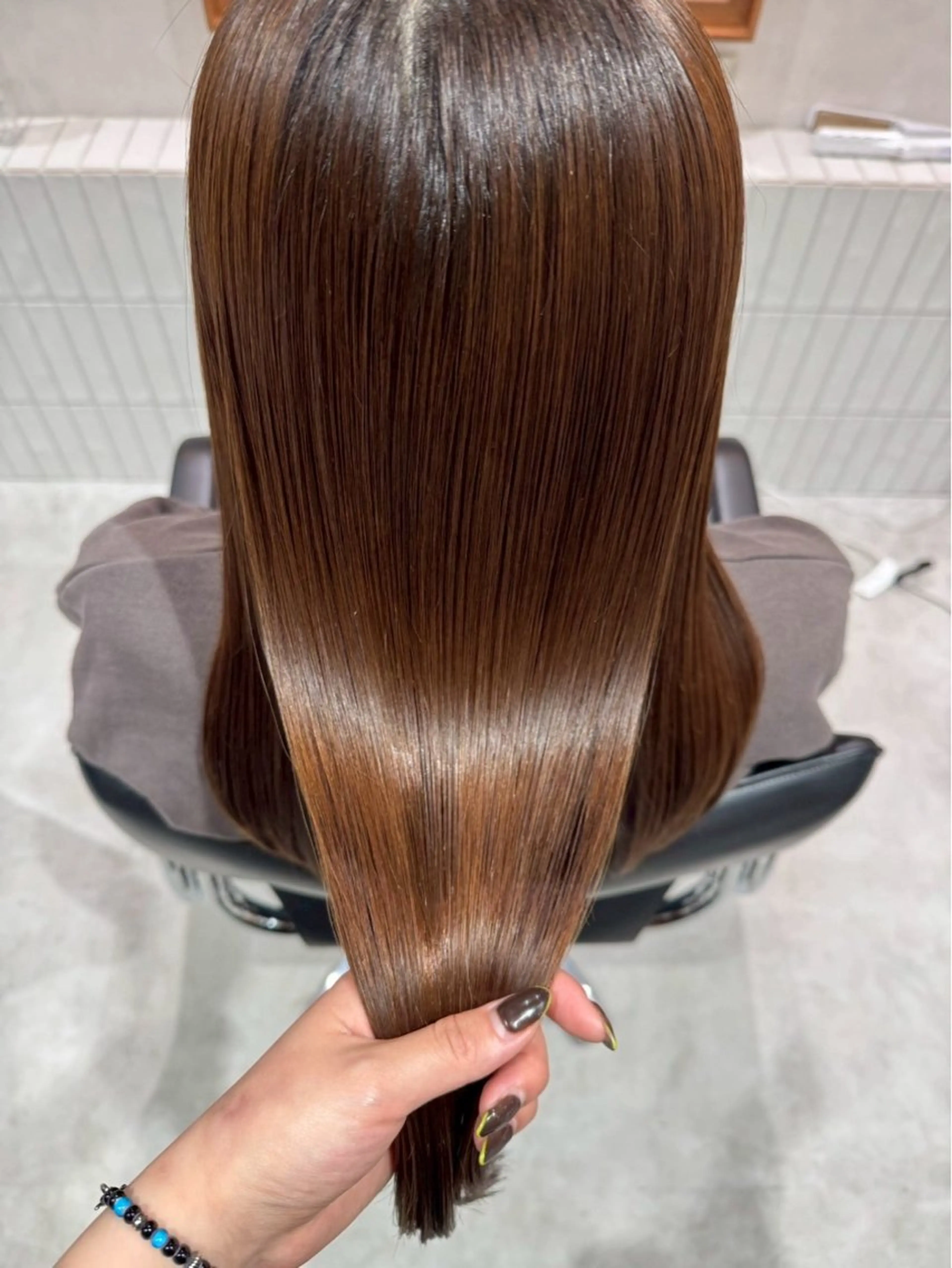 ロング トリートメント 市來　里利央 （いちき　さとりお）のヘアスタイル