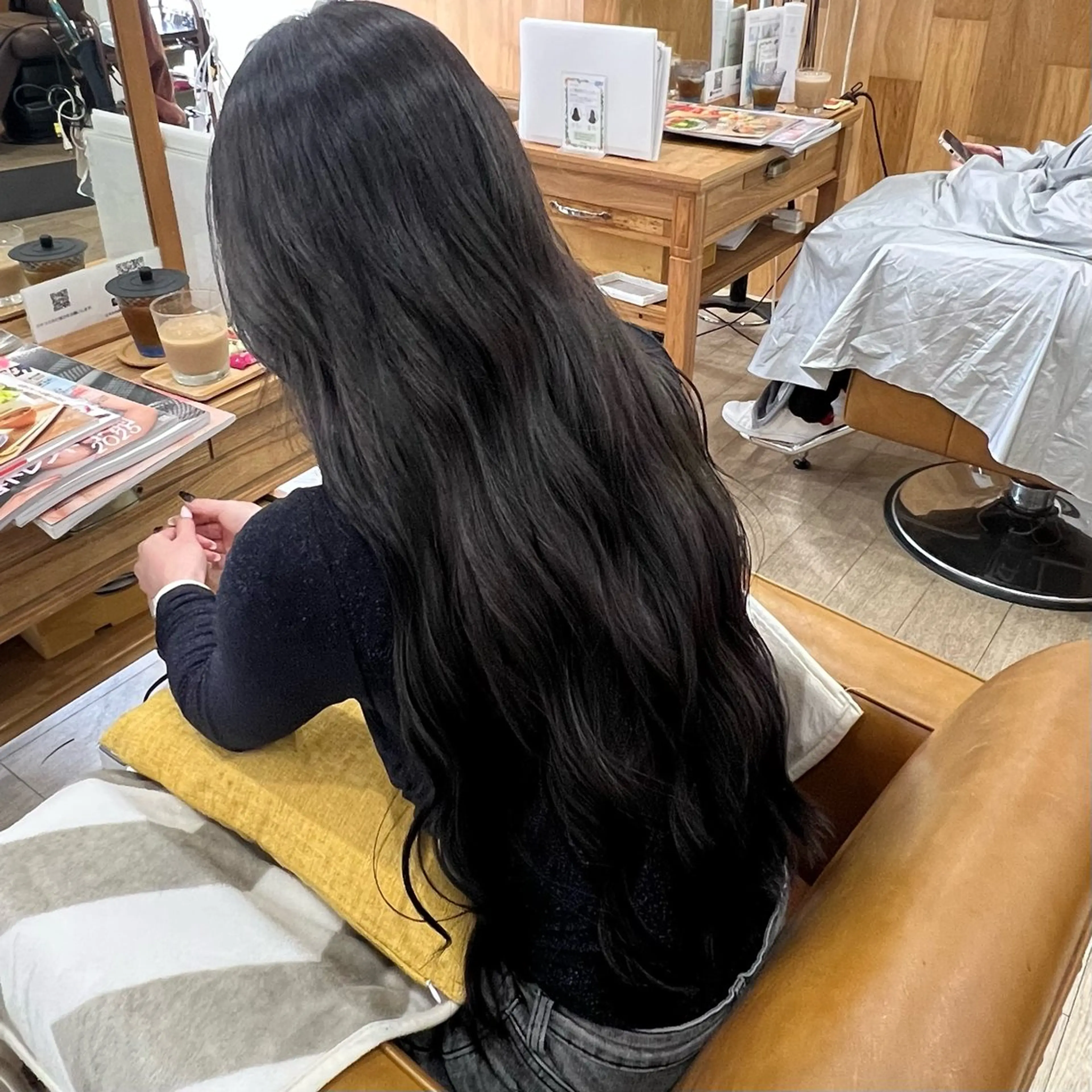 ロング カラー 土井 智哉のヘアスタイル