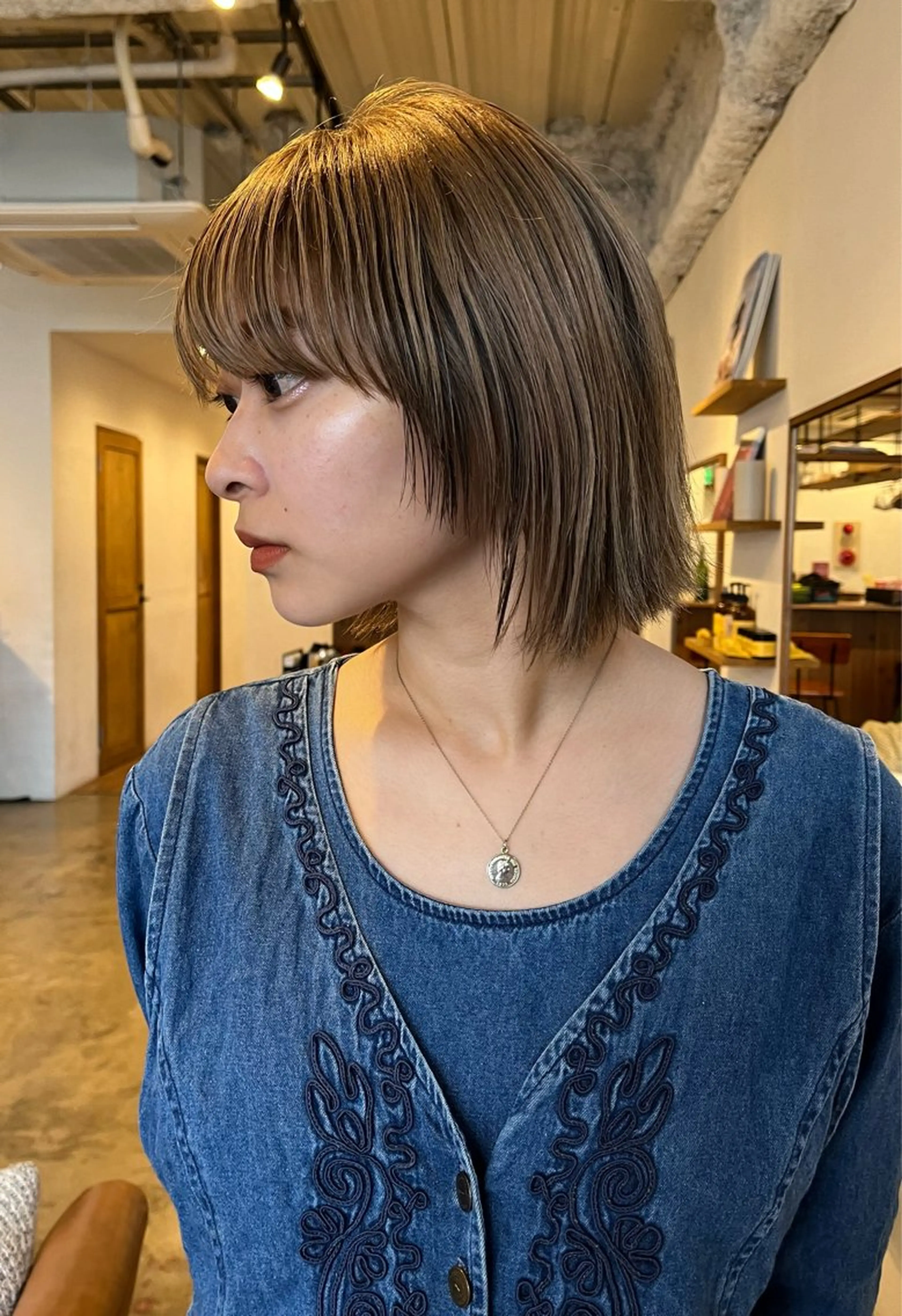 ショート カラー china/ボブ /似合わせカラーのヘアスタイル