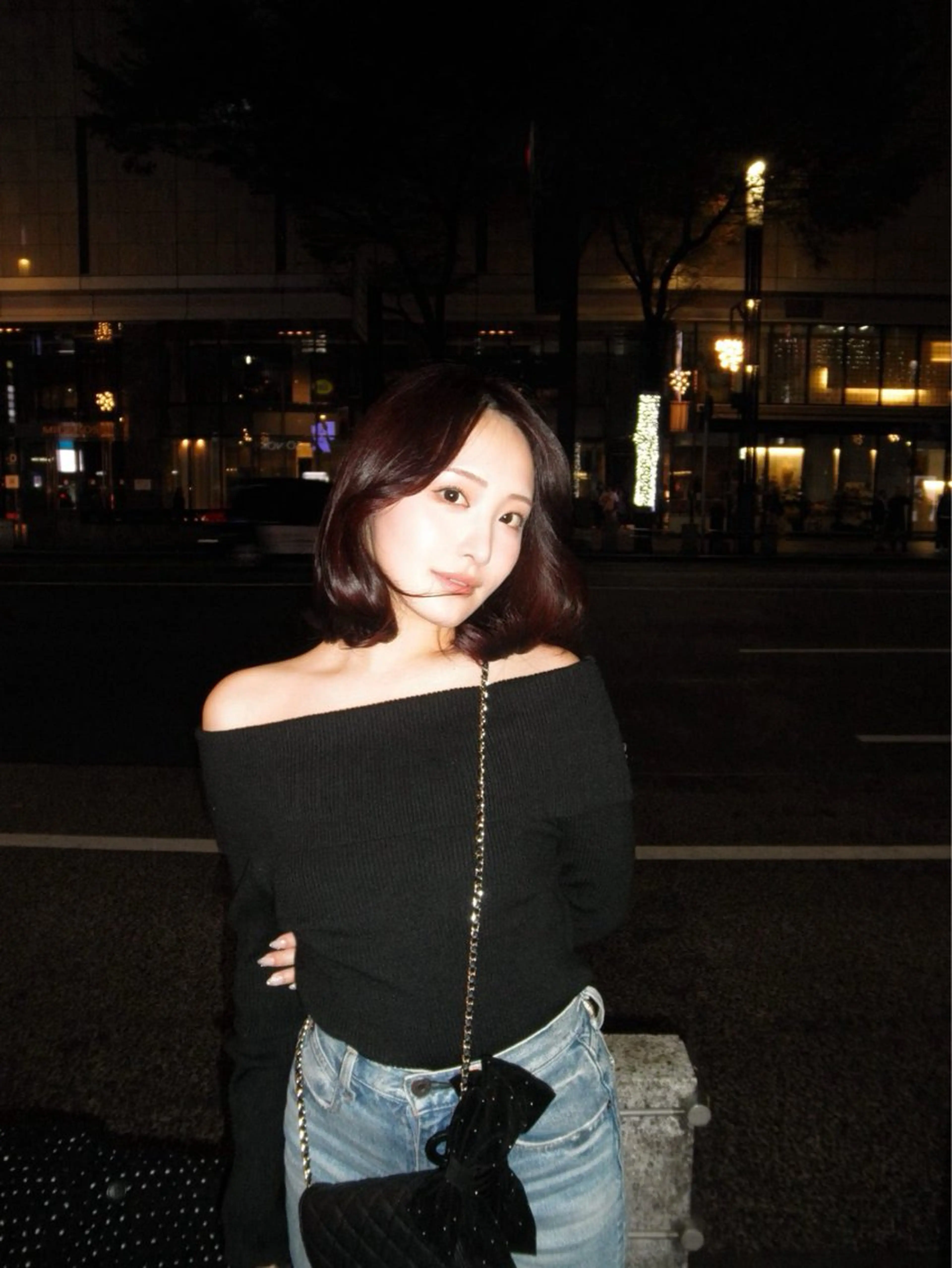 ショート カラー ボブ タンバルモリ 韓国風ヘア 柔らかブラウン/顔周 りレイヤー♡ユウシのヘアスタイル