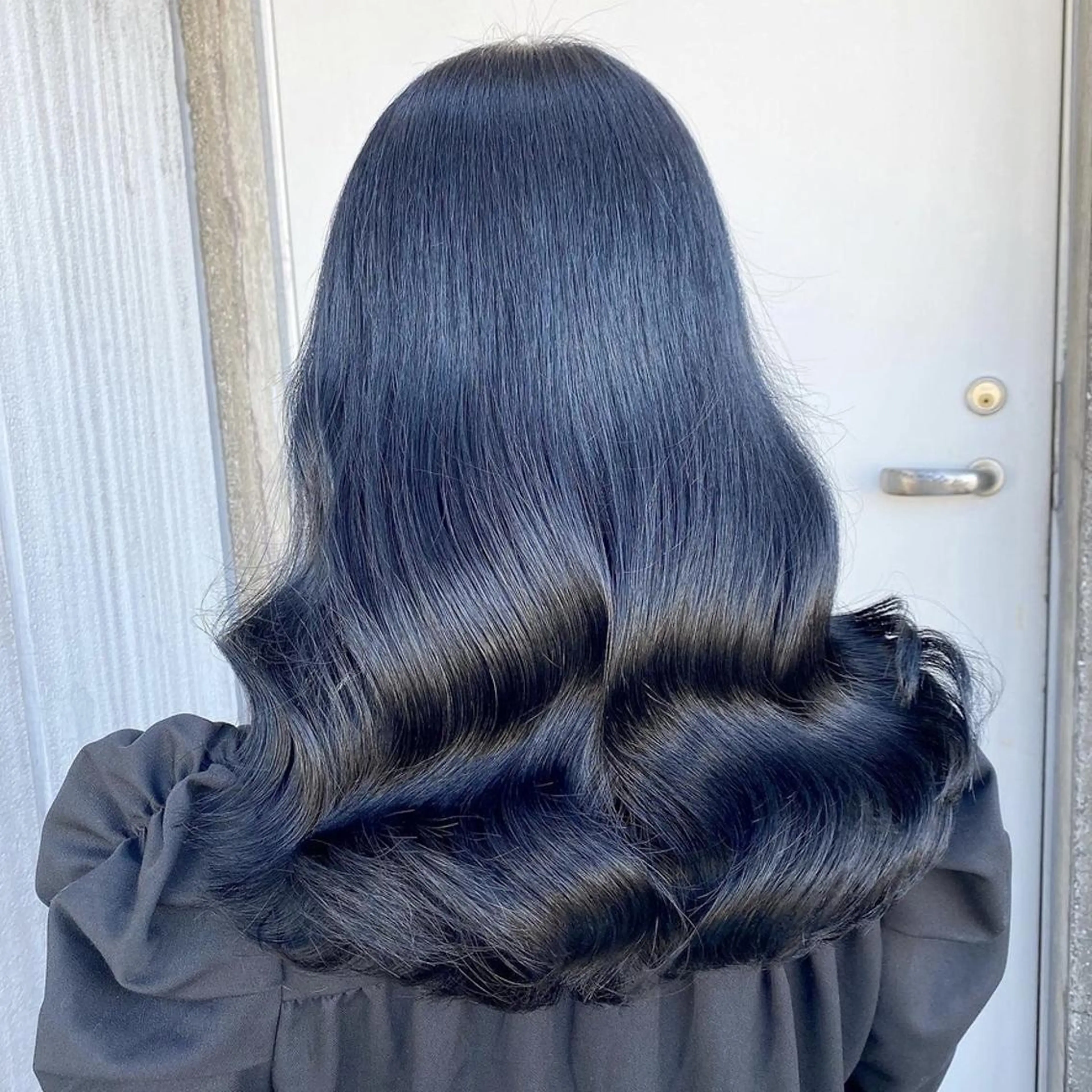 【🤍期間限定モデル🤍】🇰🇷韓国風カット+ダブルカラー🇰🇷寒色系はこちら🤍の写真