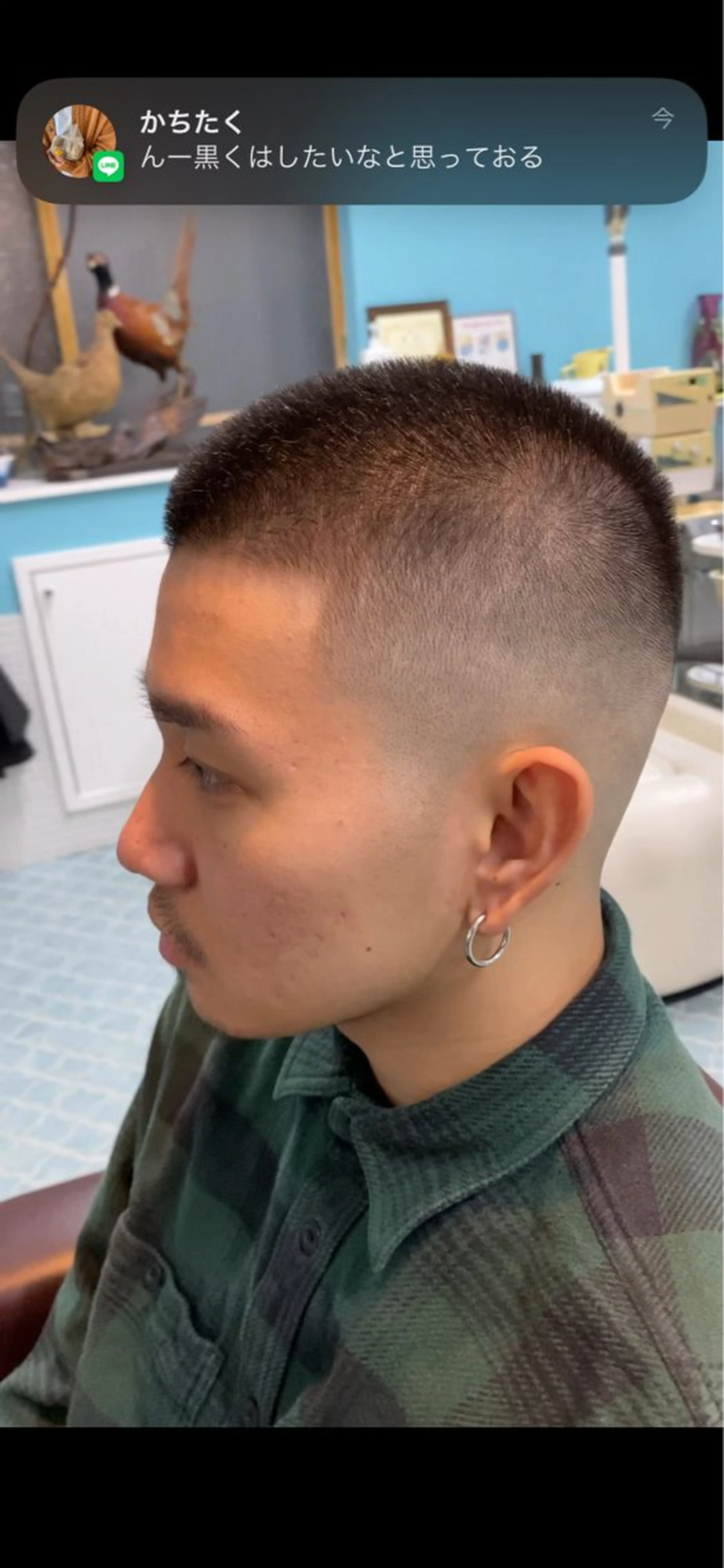 ショート 上戸鎖 宏樹のヘアスタイル