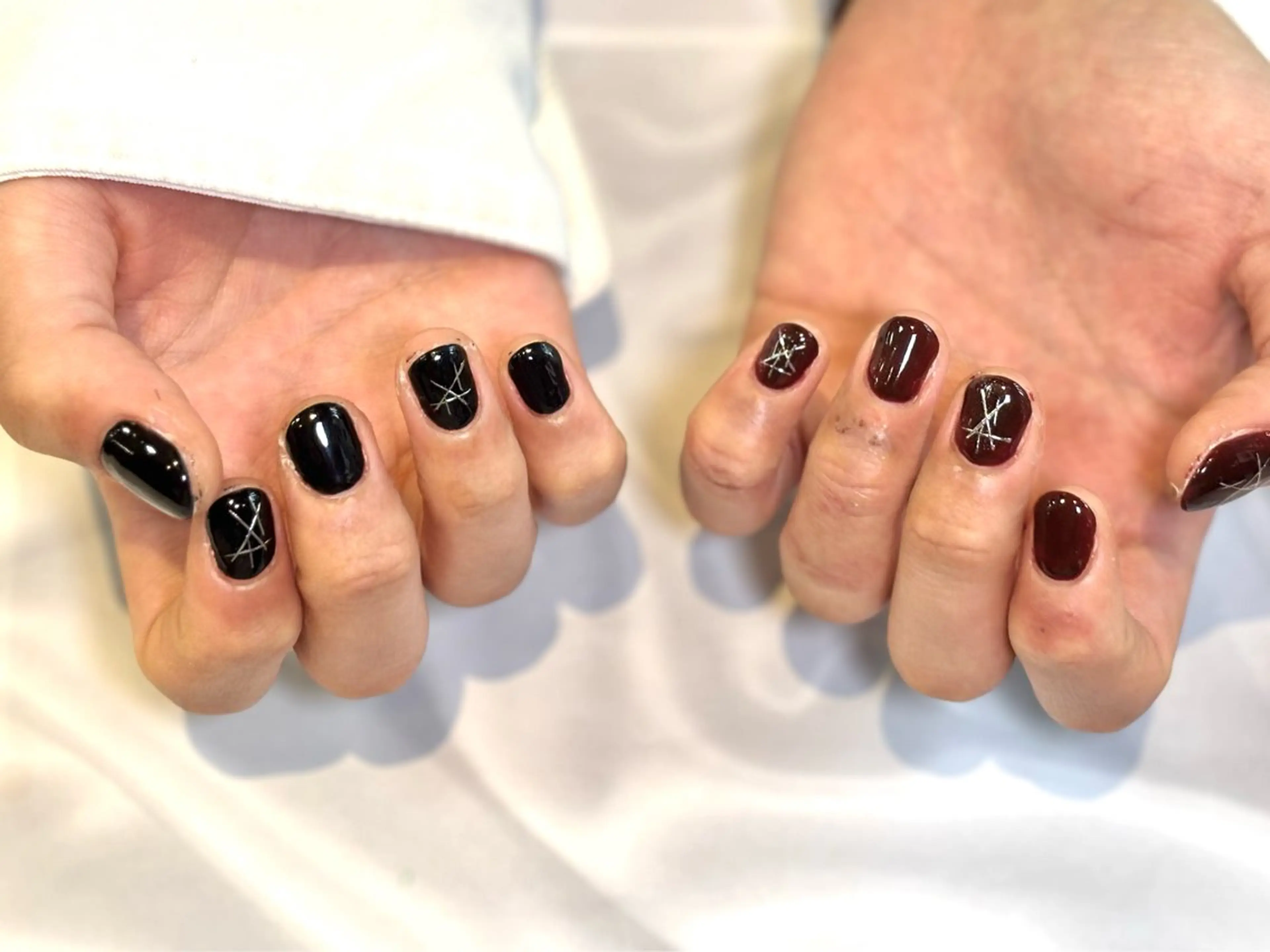 ネイル メンズネイル 秋山 香穂のネイルデザイン