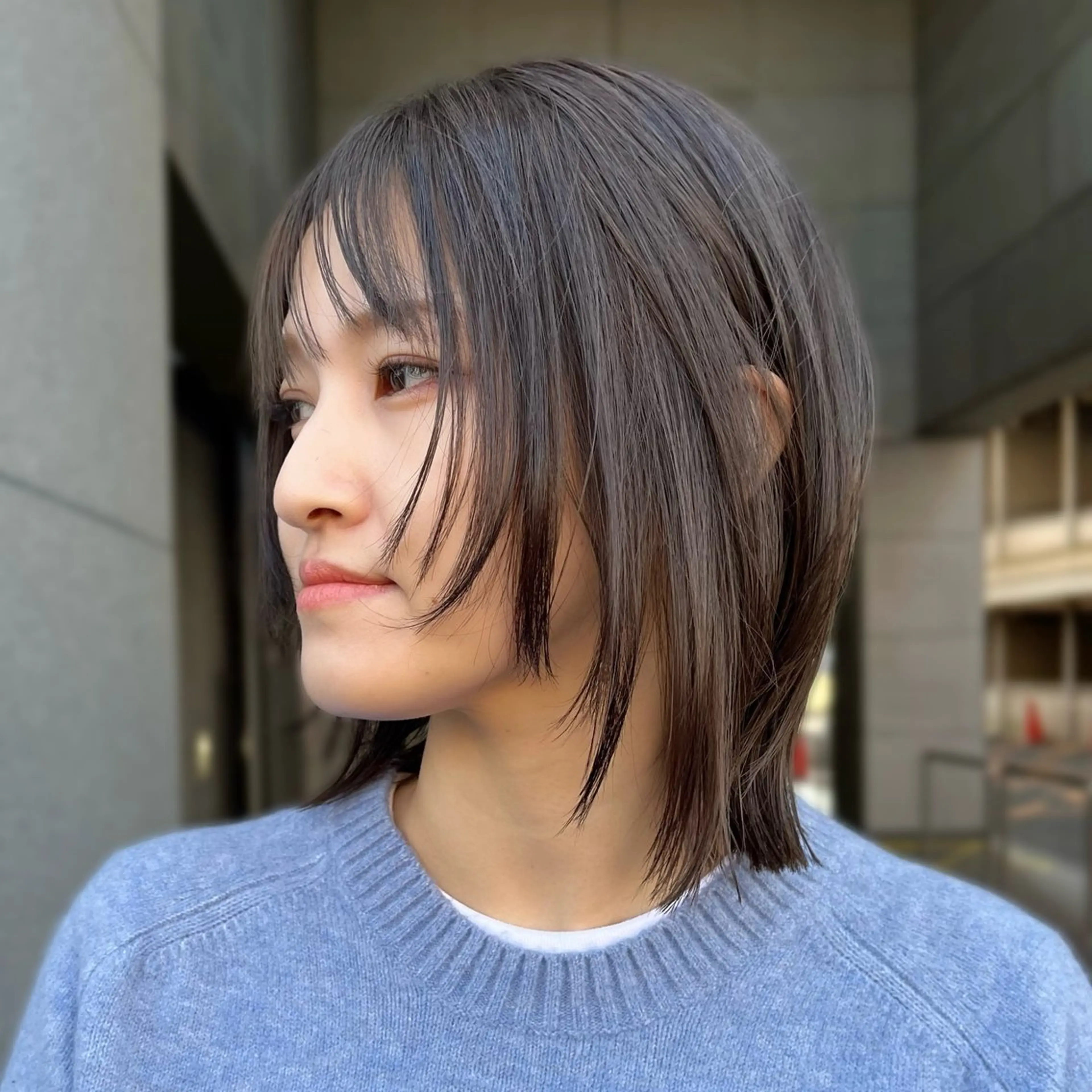 ショート たおちゃん／レイヤー ／透明感カラーのヘアスタイル