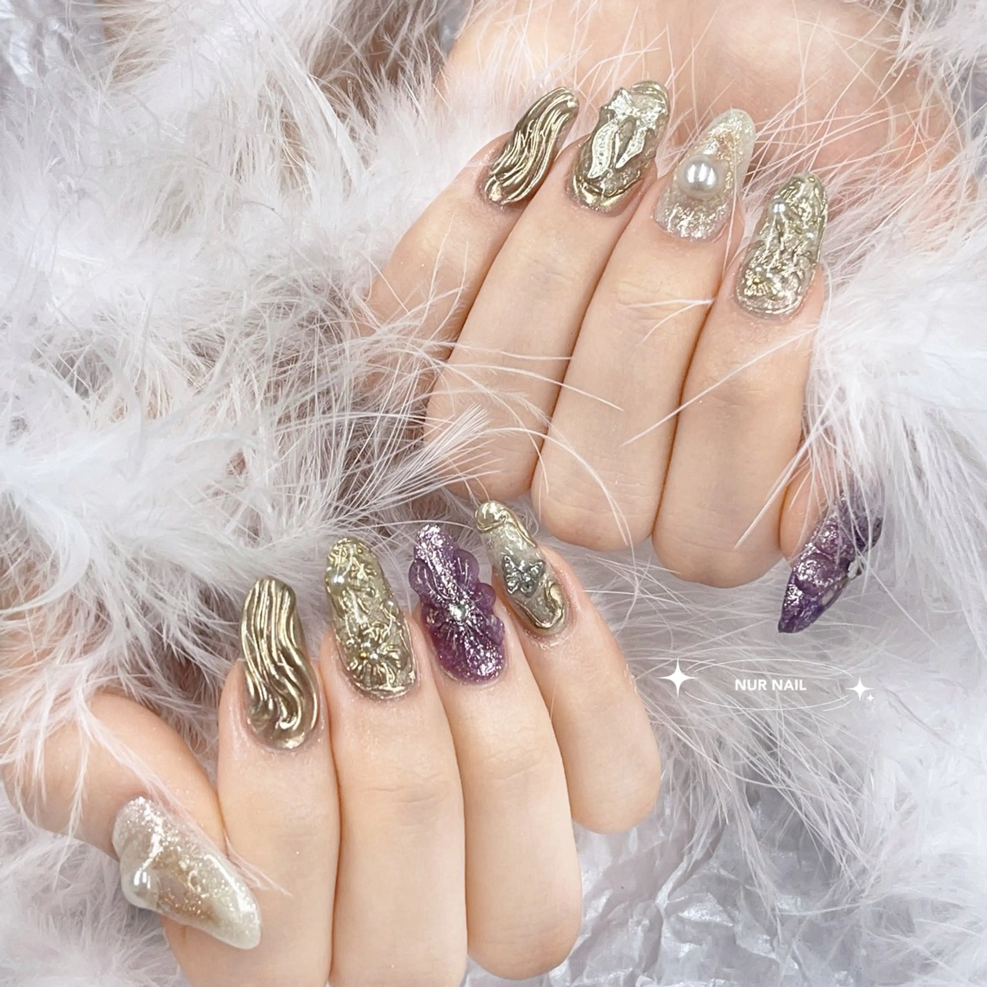 ネイル ハンドネイル ハンドケア RINA 🤍のネイルデザイン