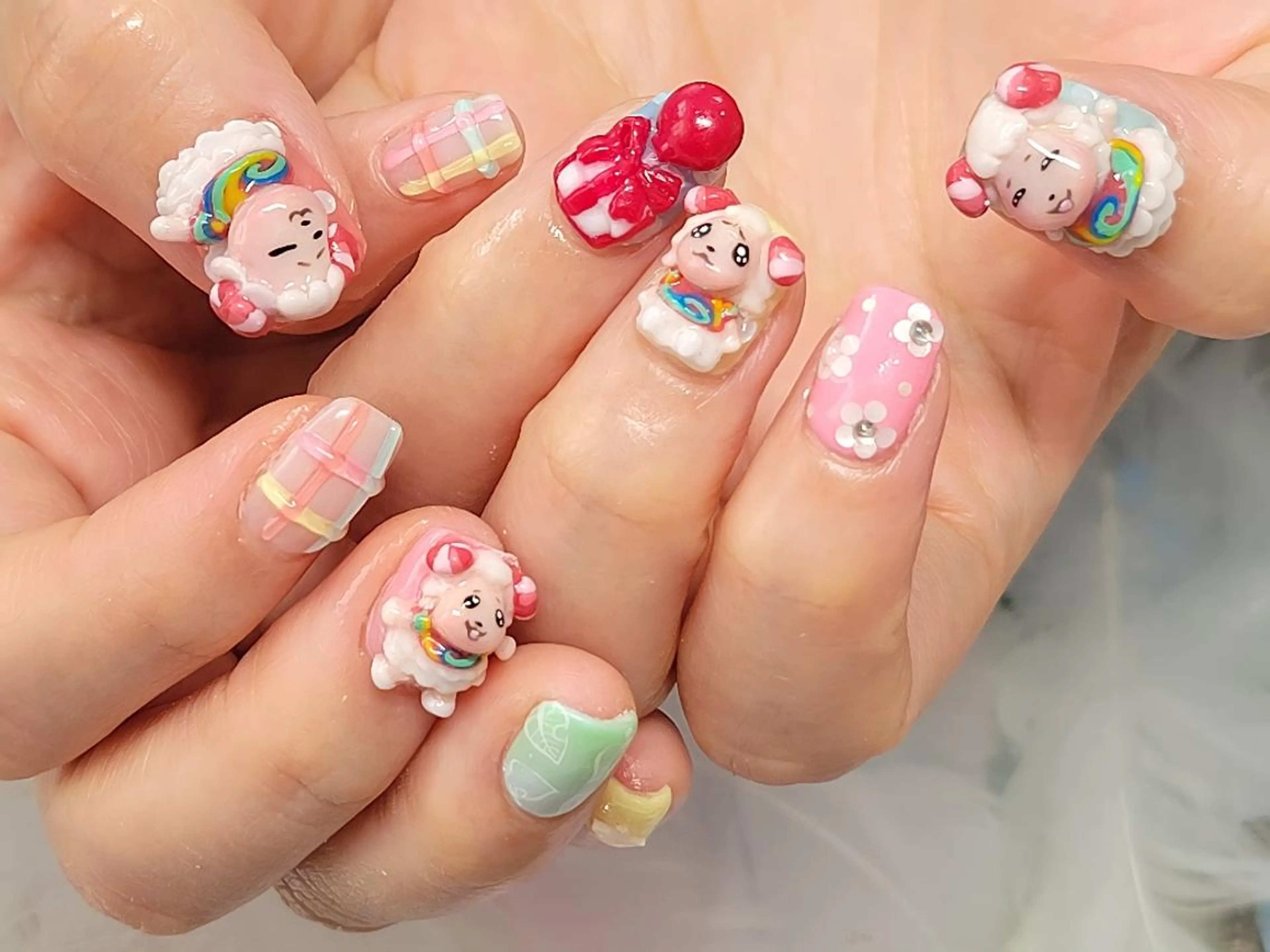 ネイル アートネイル ジェルネイル ハンドネイル おで@ oderi_nailのネイルデザイン