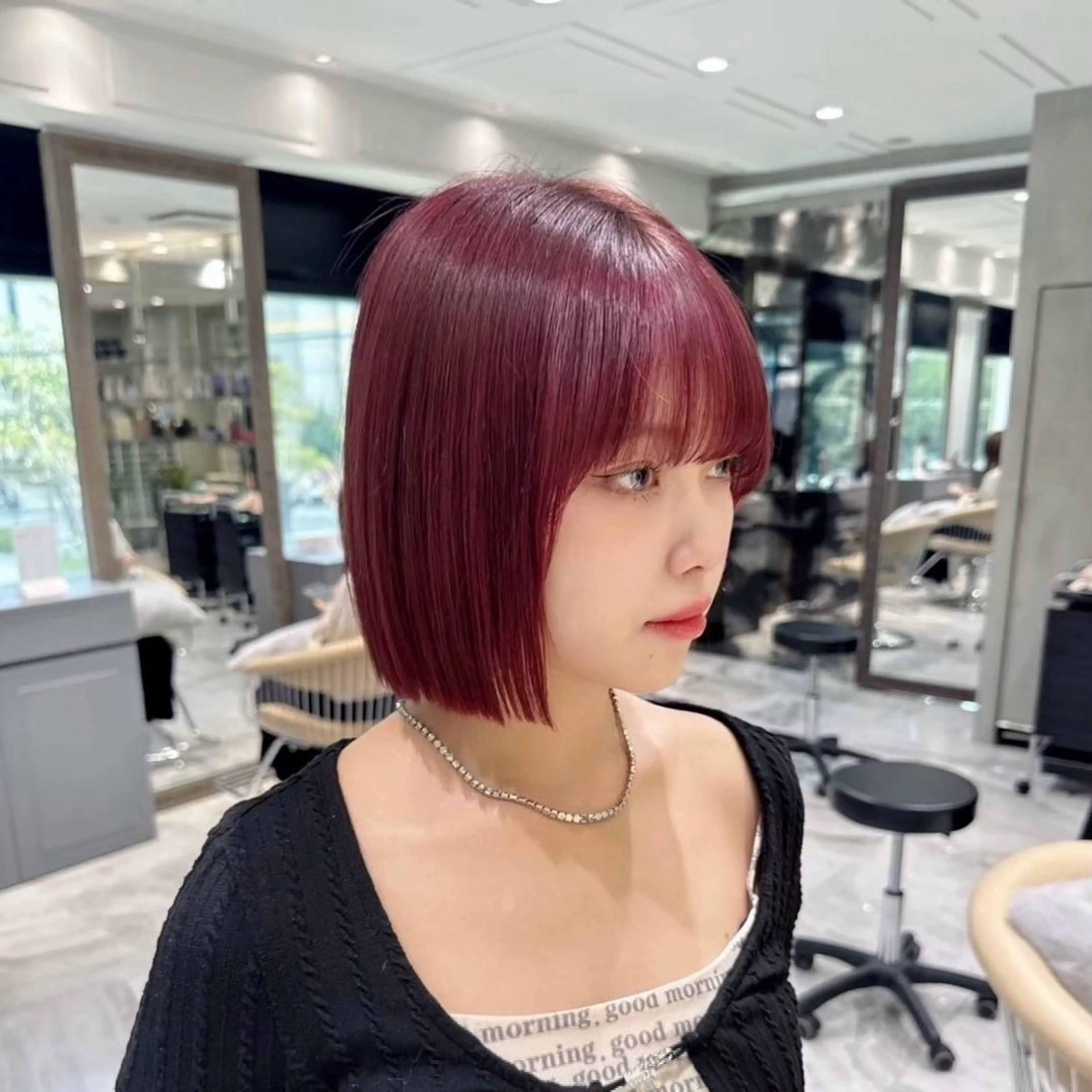 ショート ヘアカラー 透明感カラー/髪質 改善/里奈のヘアスタイル