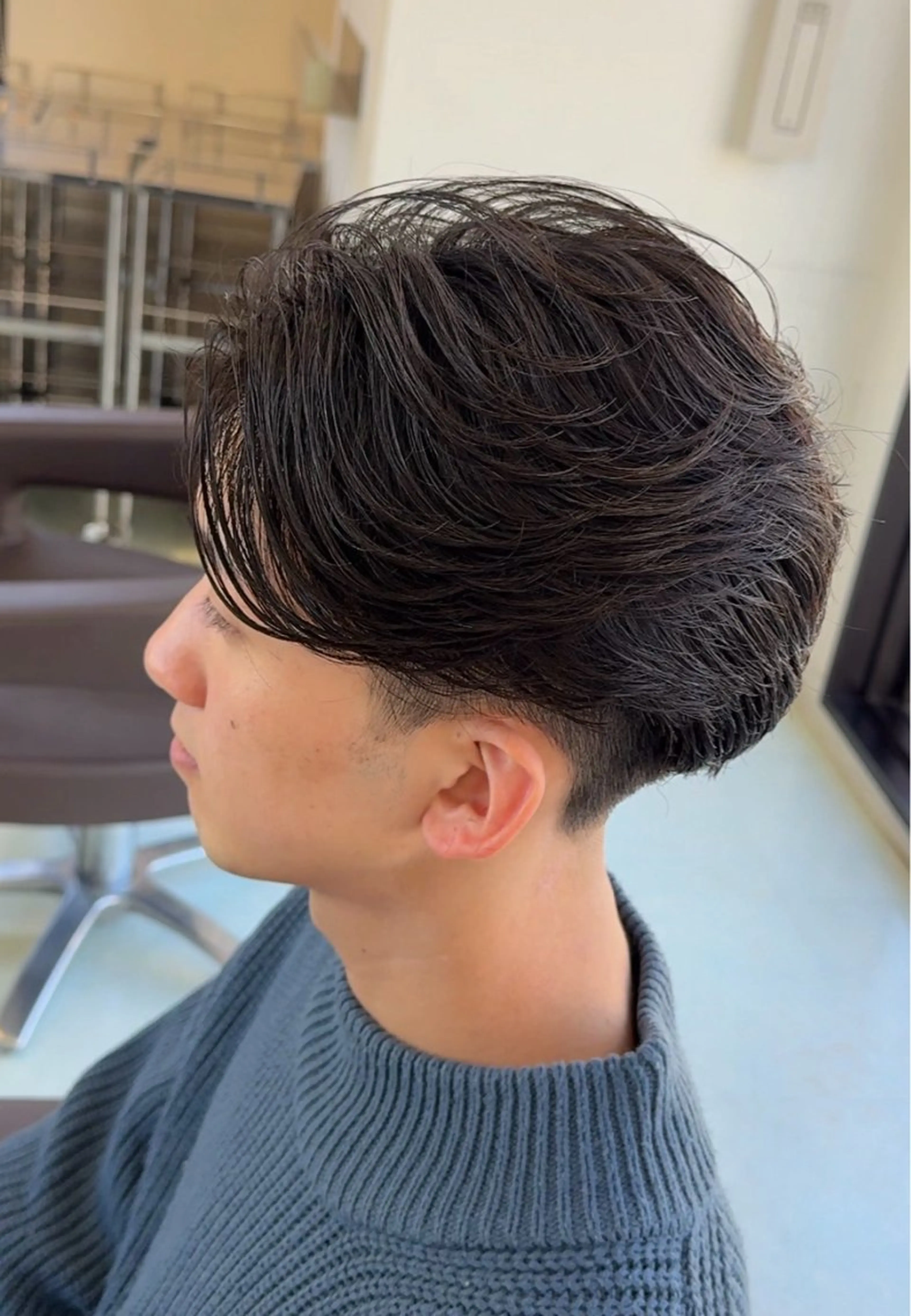 ショート カット パーマ 小芝涼介/レイヤー /メンズパーマ✂️のヘアスタイル