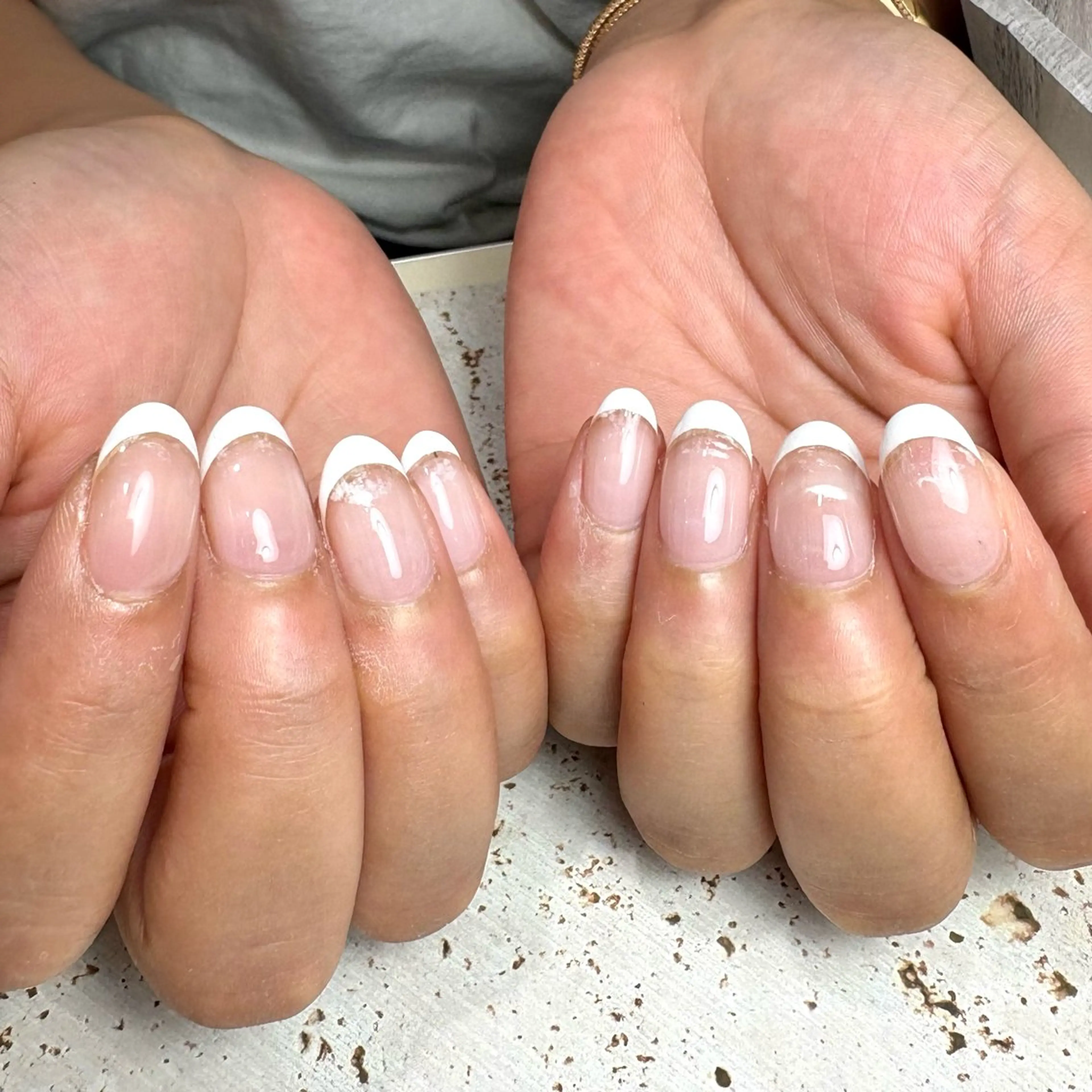 【⚠️オフ無し】10本フレンチ💅✨の写真