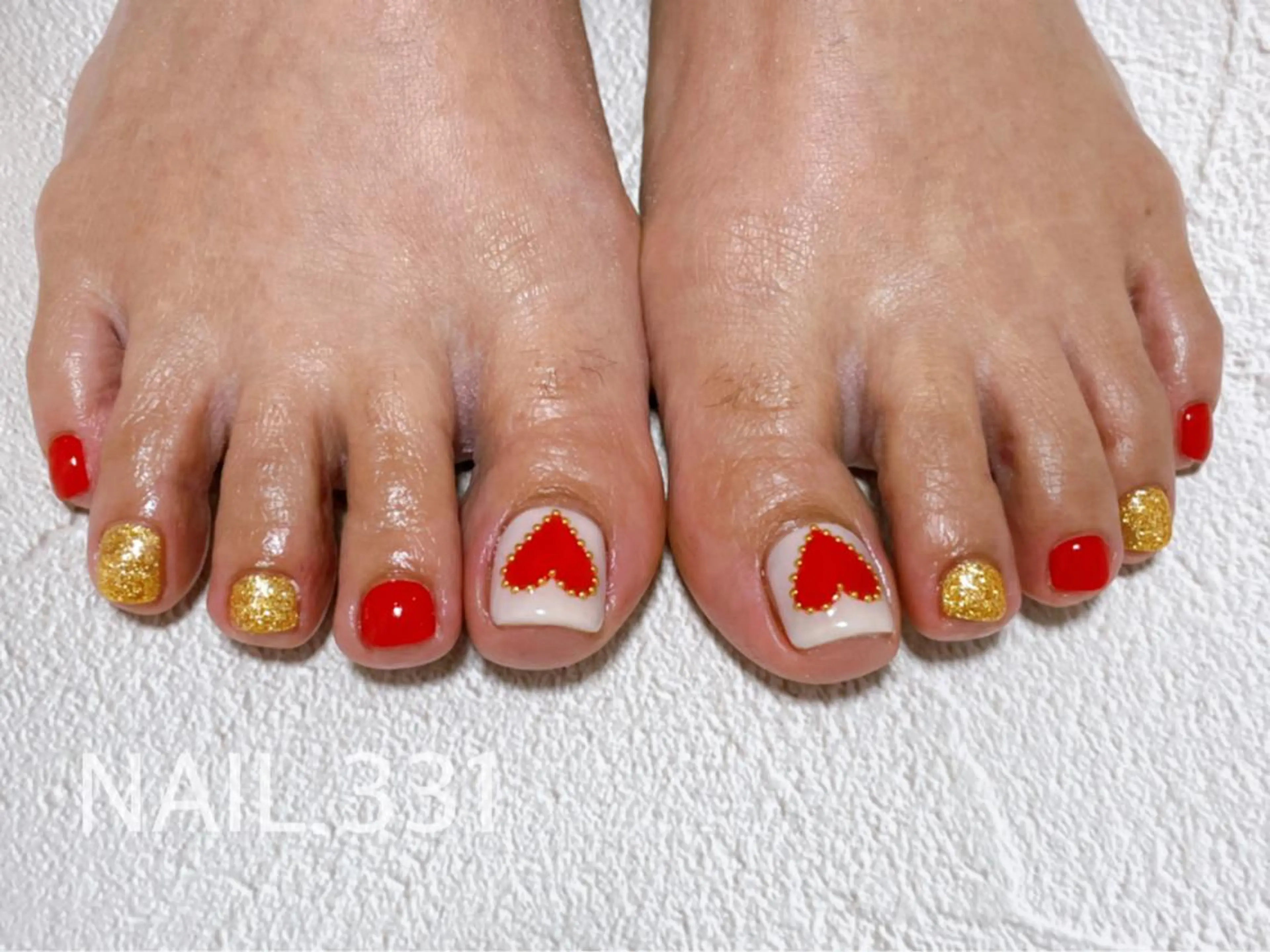 ネイル フットネイル Nail 331のネイルデザイン