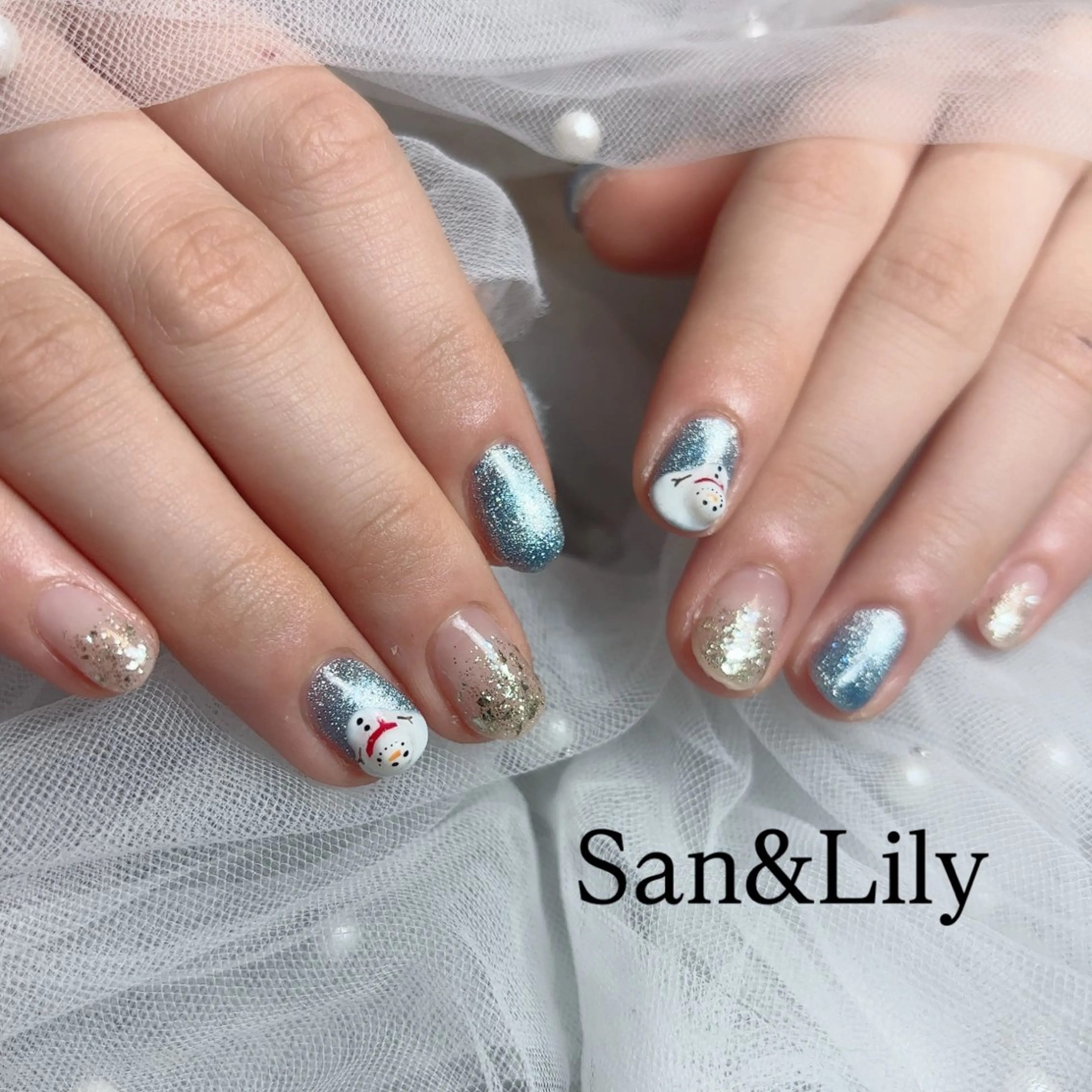 ネイル ハンドネイル San＆Lily madokaのネイルデザイン