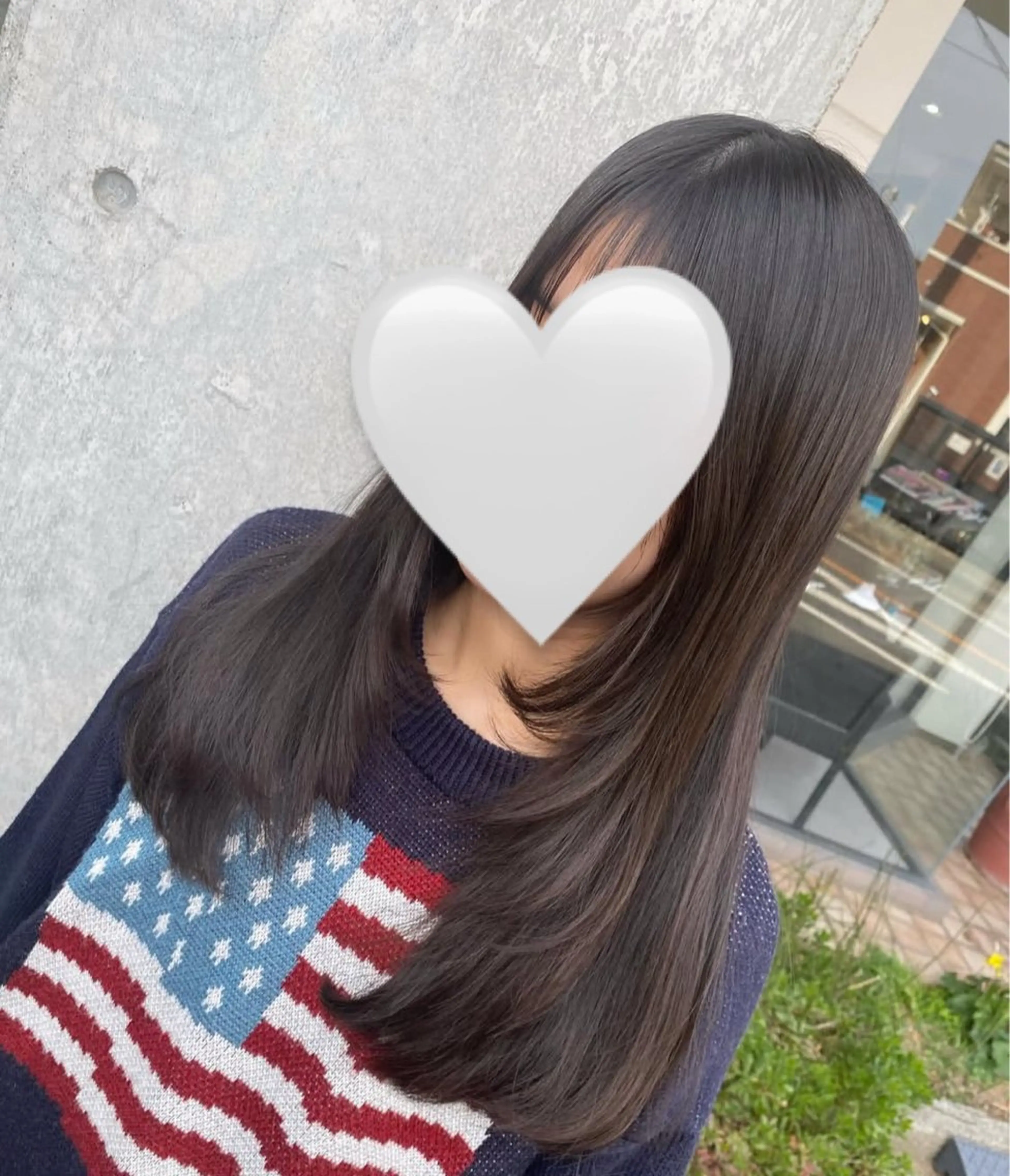 ロング ロングレイヤー レイヤーカット ロング カット 【nook’】 maiのヘアスタイル