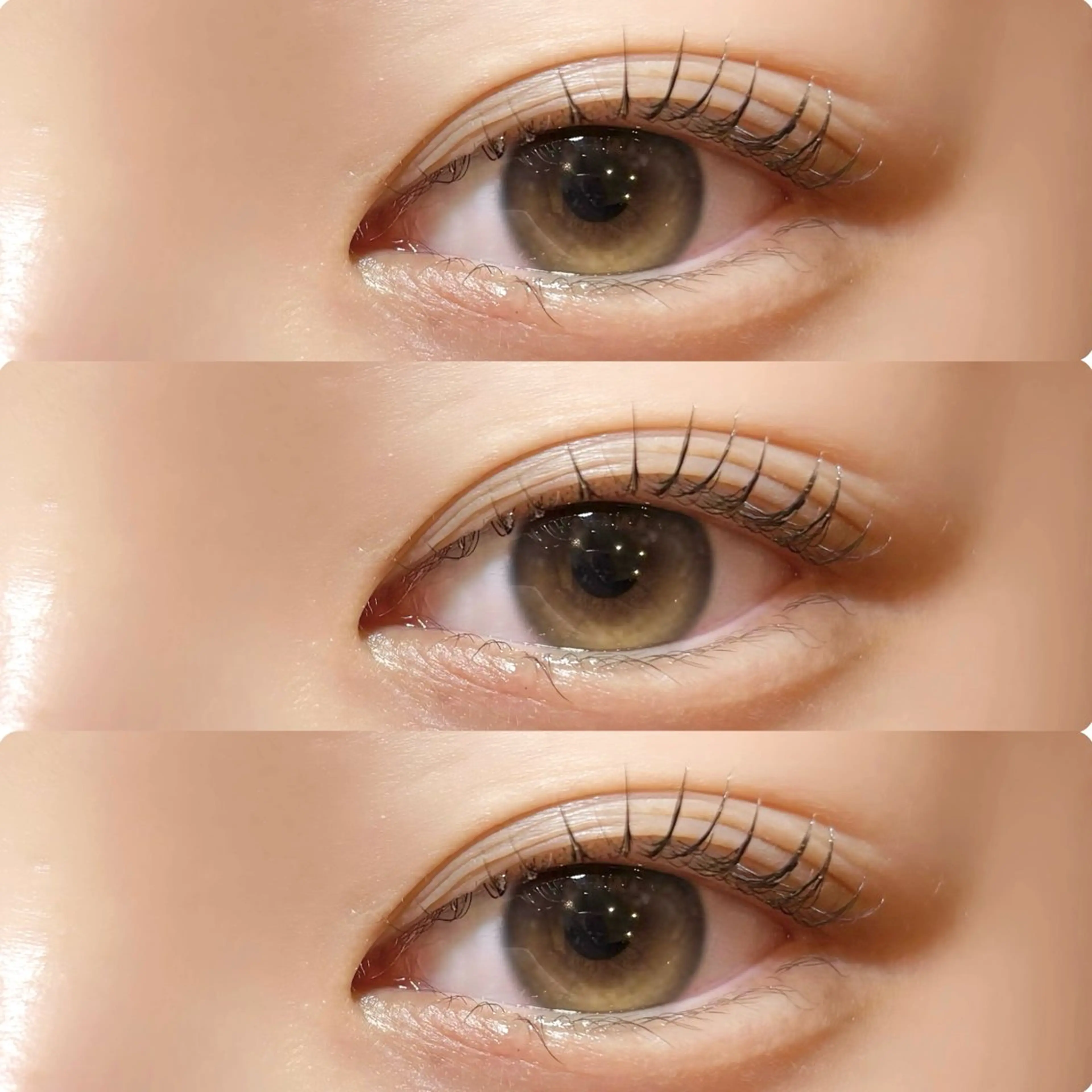 マツエク・マツパ Lカール meguru／マツパ ／マツエク／束感のマツエク・マツパデザイン