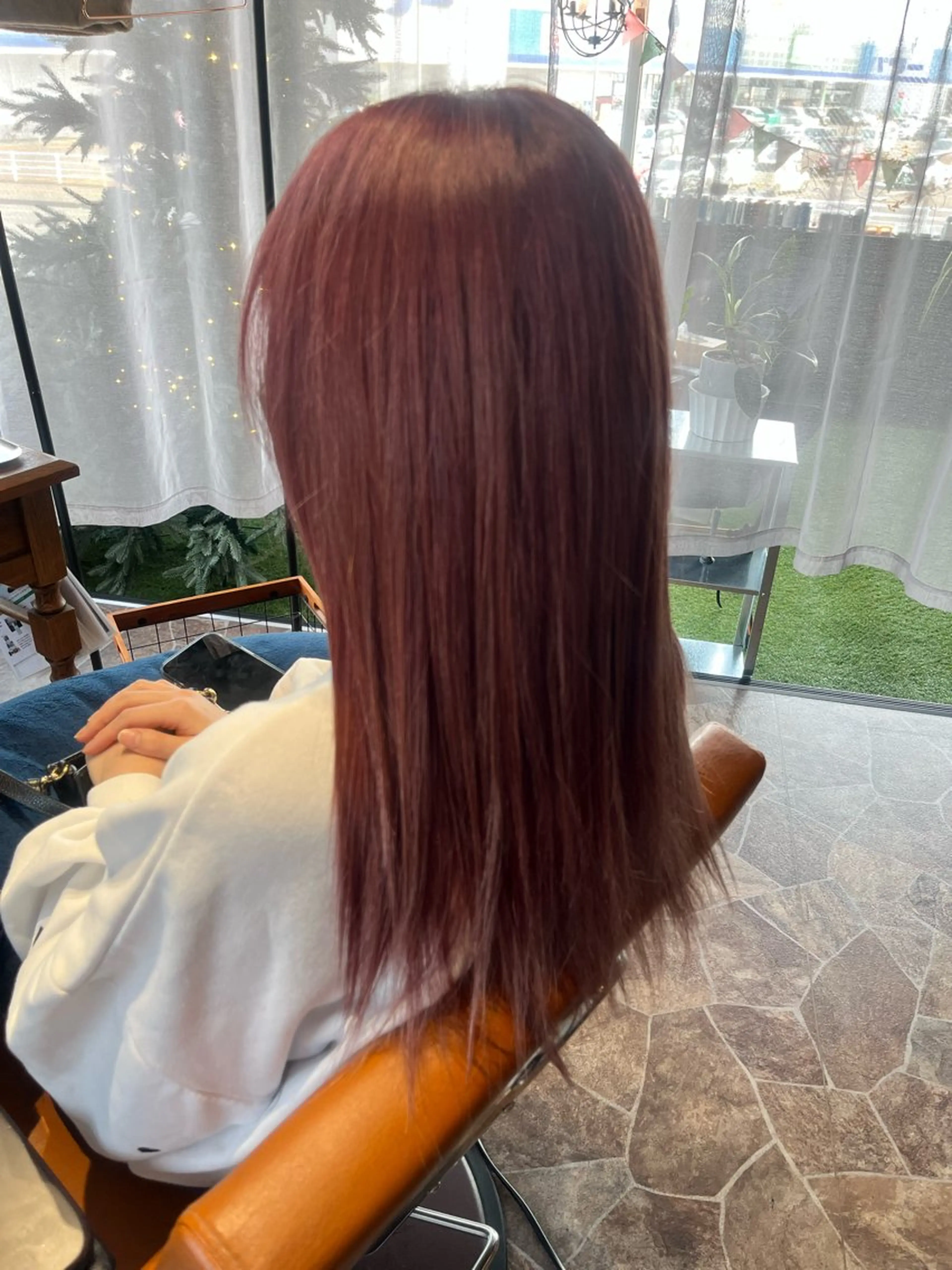 ロング カラー 松田 悠磨のヘアスタイル