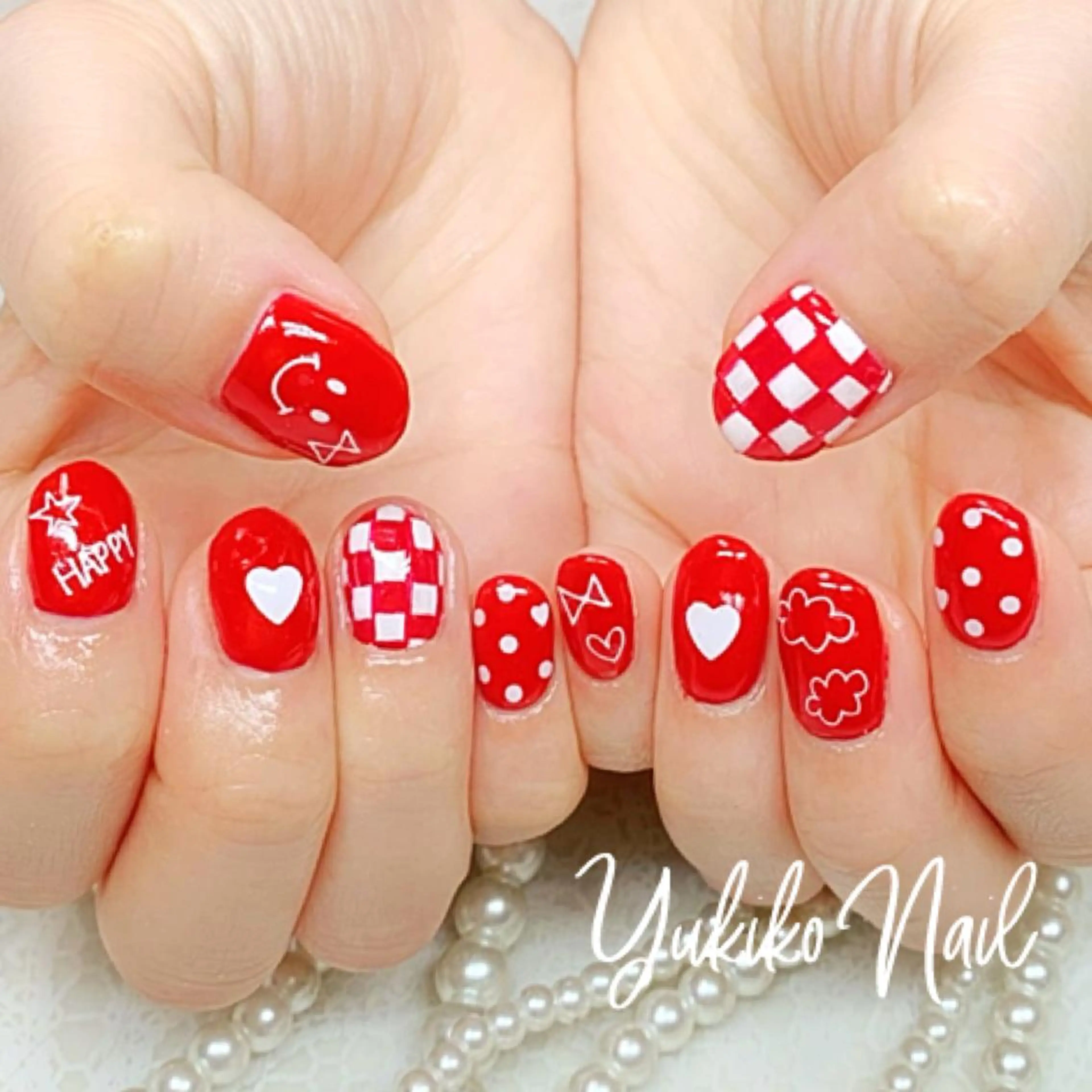 ネイル ハンドネイル ユキコ ネイルのネイルデザイン