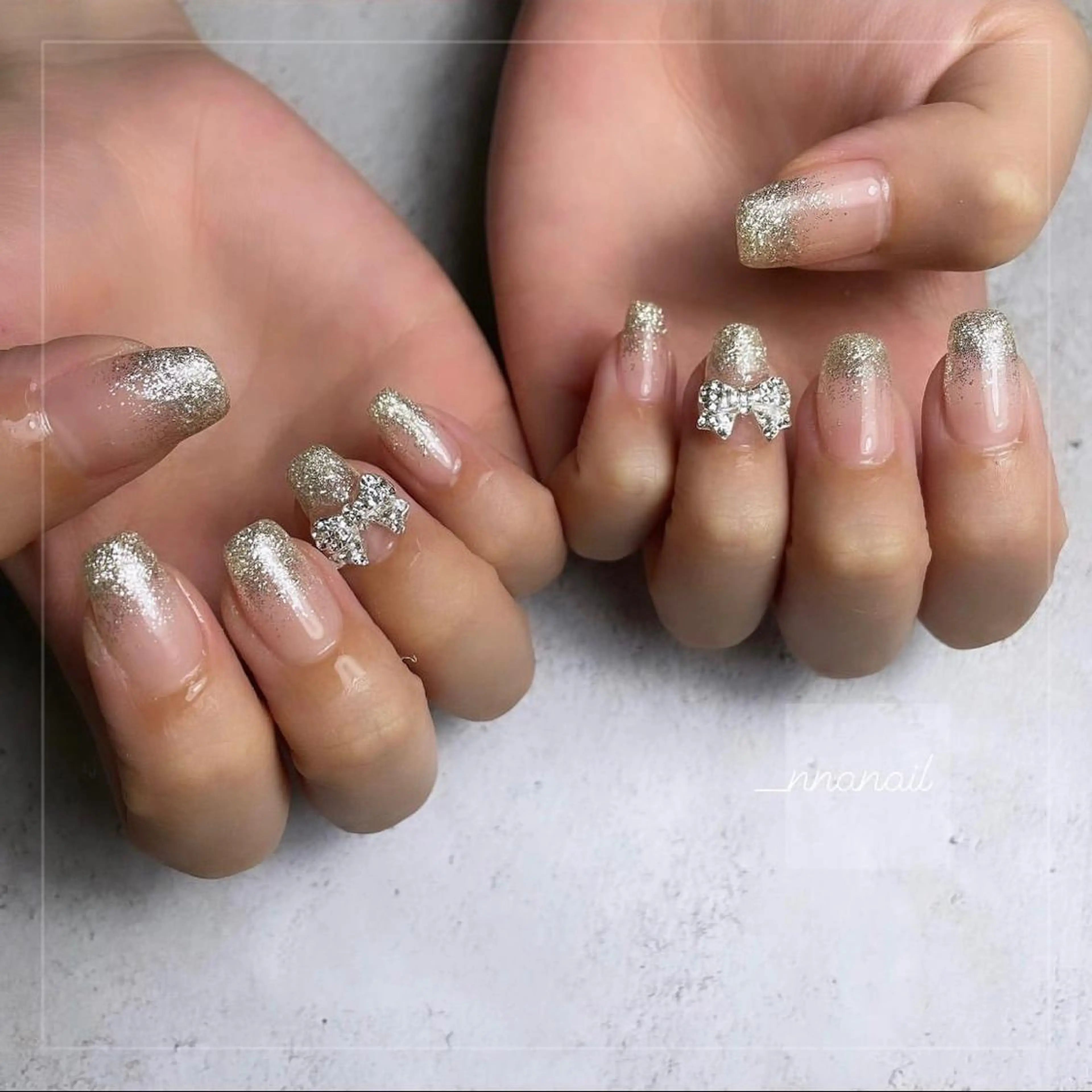 ネイル GRANDE OSU Anna 🧸💛のネイルデザイン