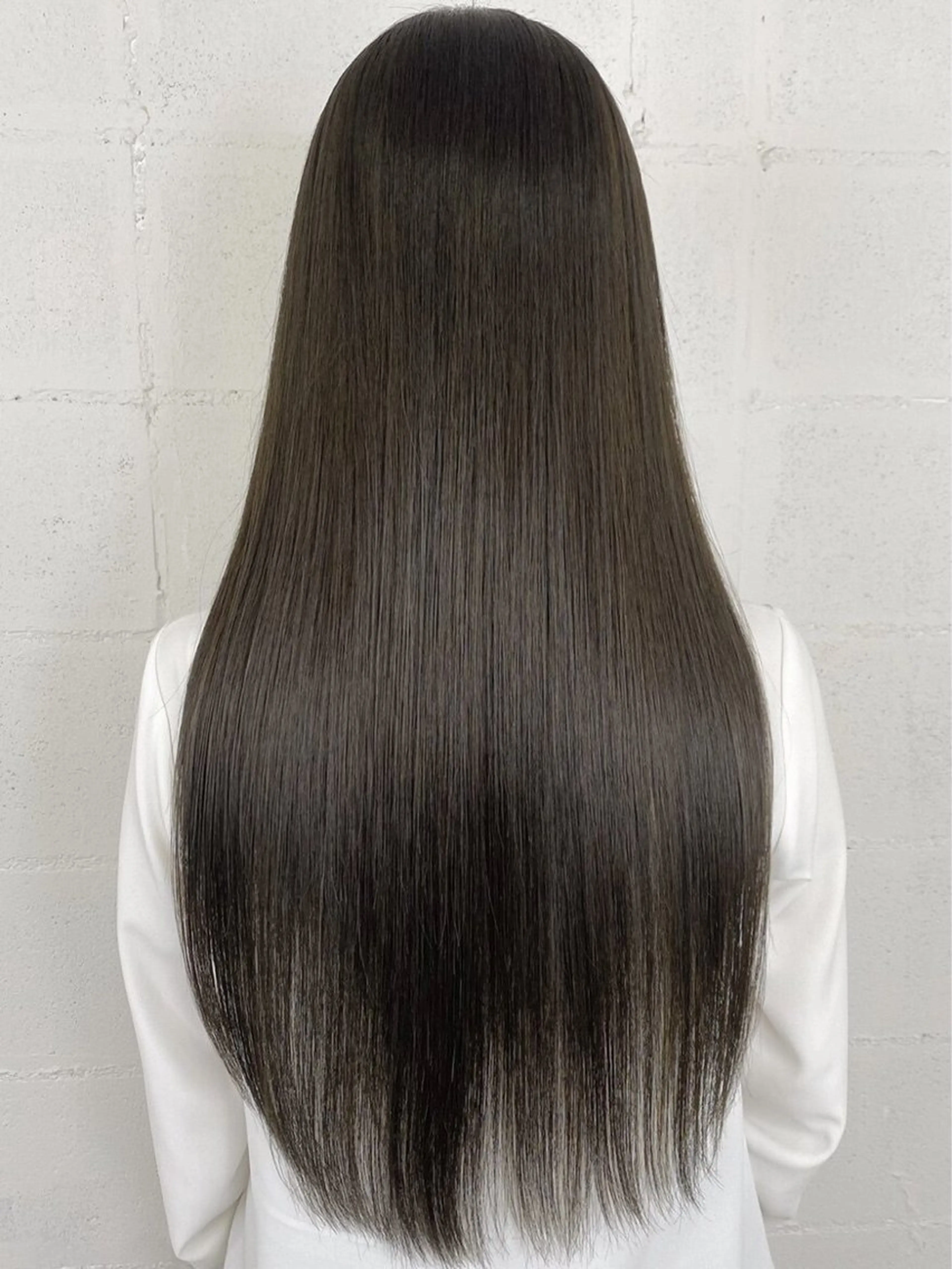 ロング 縮毛矯正 daisuke 博多駅から徒歩2分のヘアスタイル