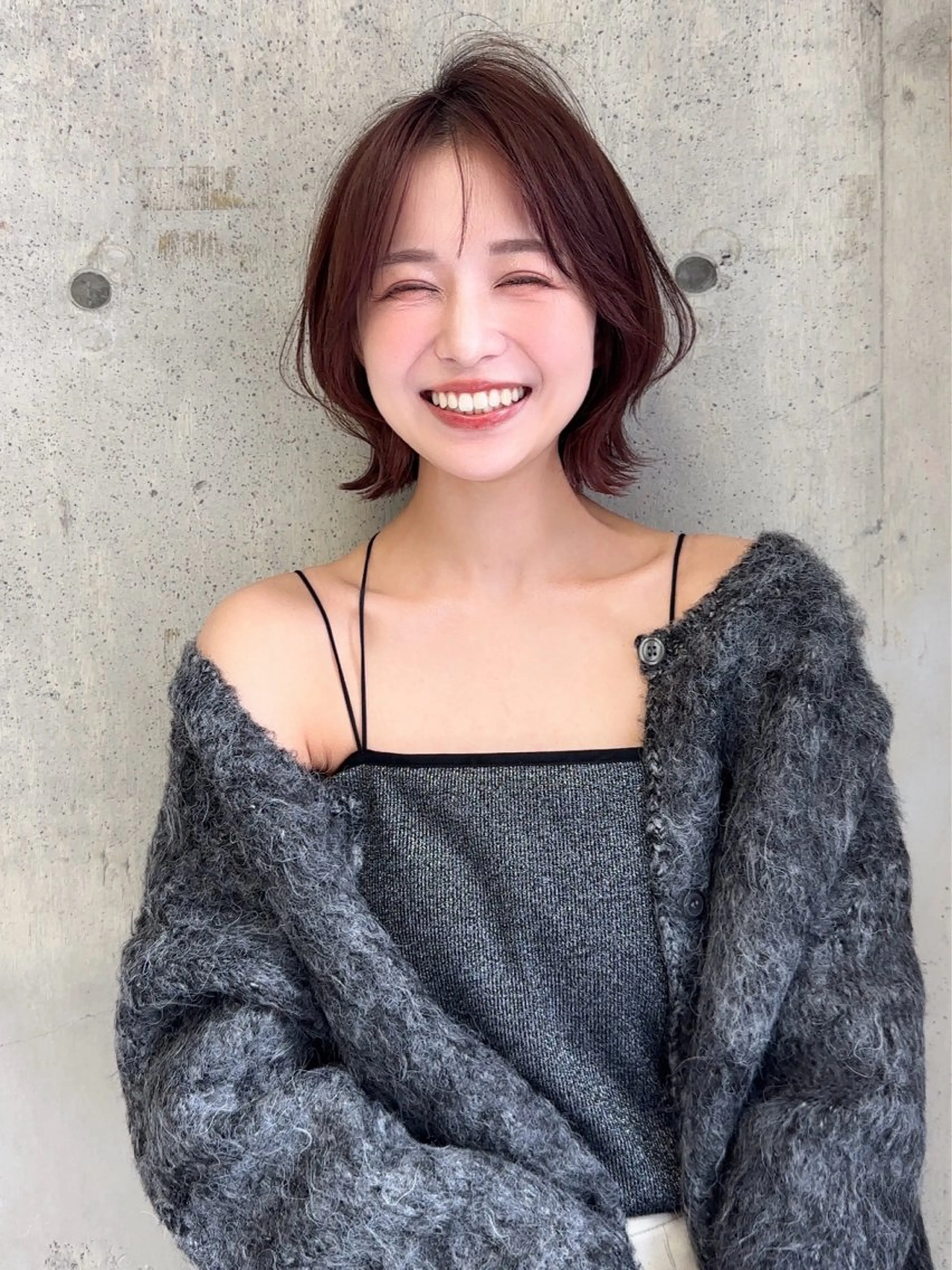 🥕【当日限定クーポン】カット+艶カラー+3step髪質改善トリートメント🥕の写真