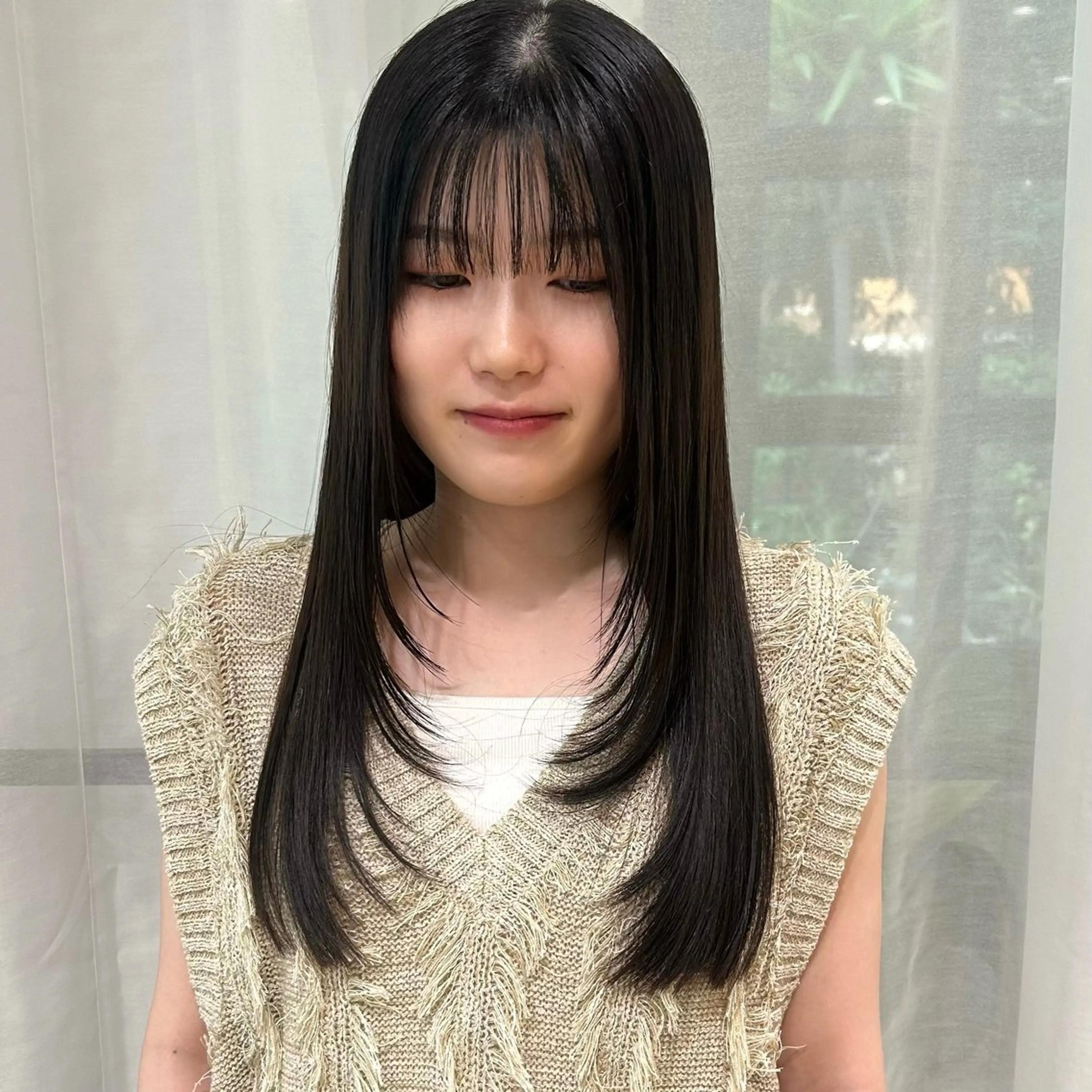 ロング ロングレイヤー レイヤーカット ロング カット ボブレイヤー/ ブリーチ/miyuuのヘアスタイル