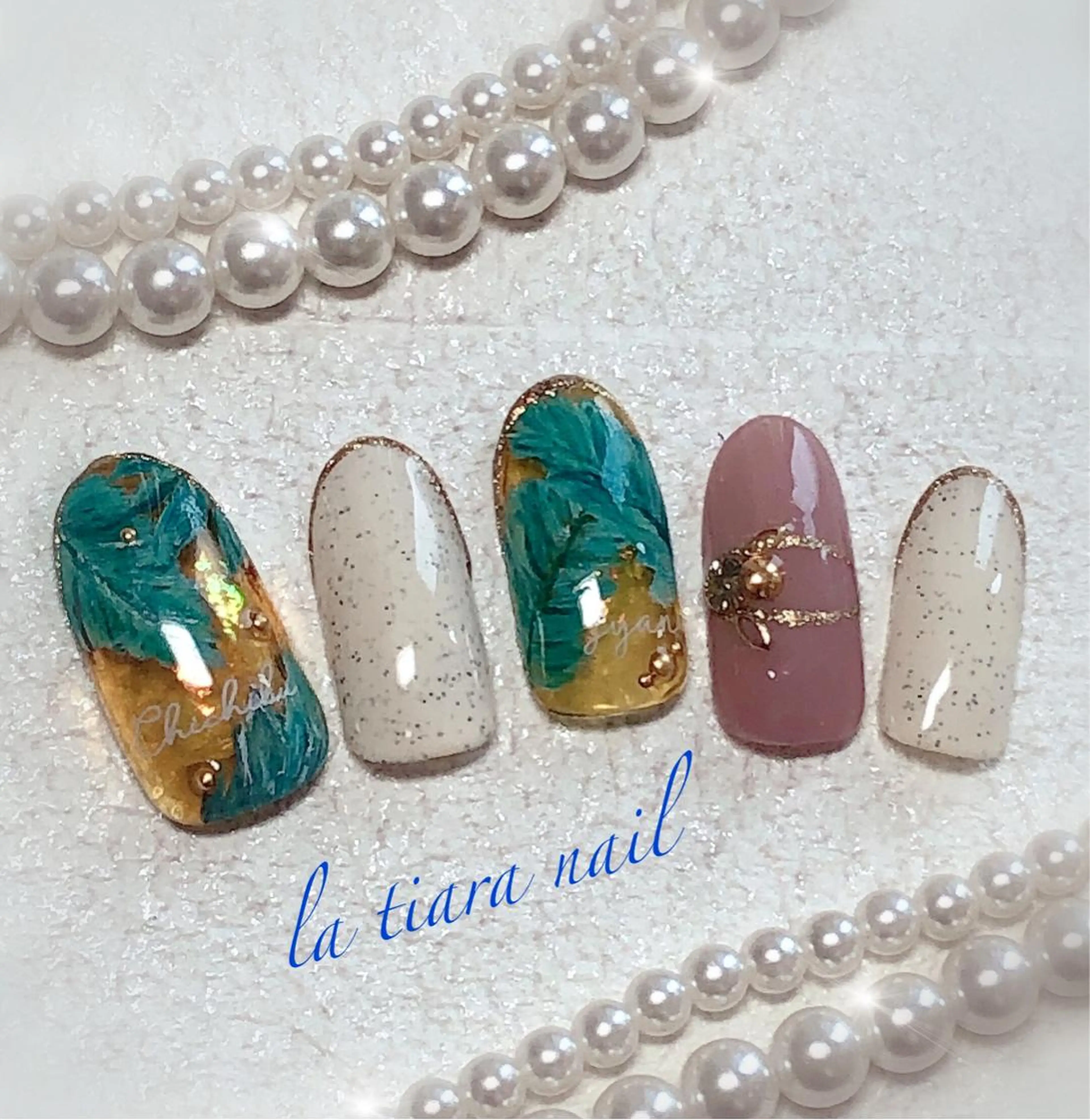 ネイル Blue bird  nailのネイルデザイン
