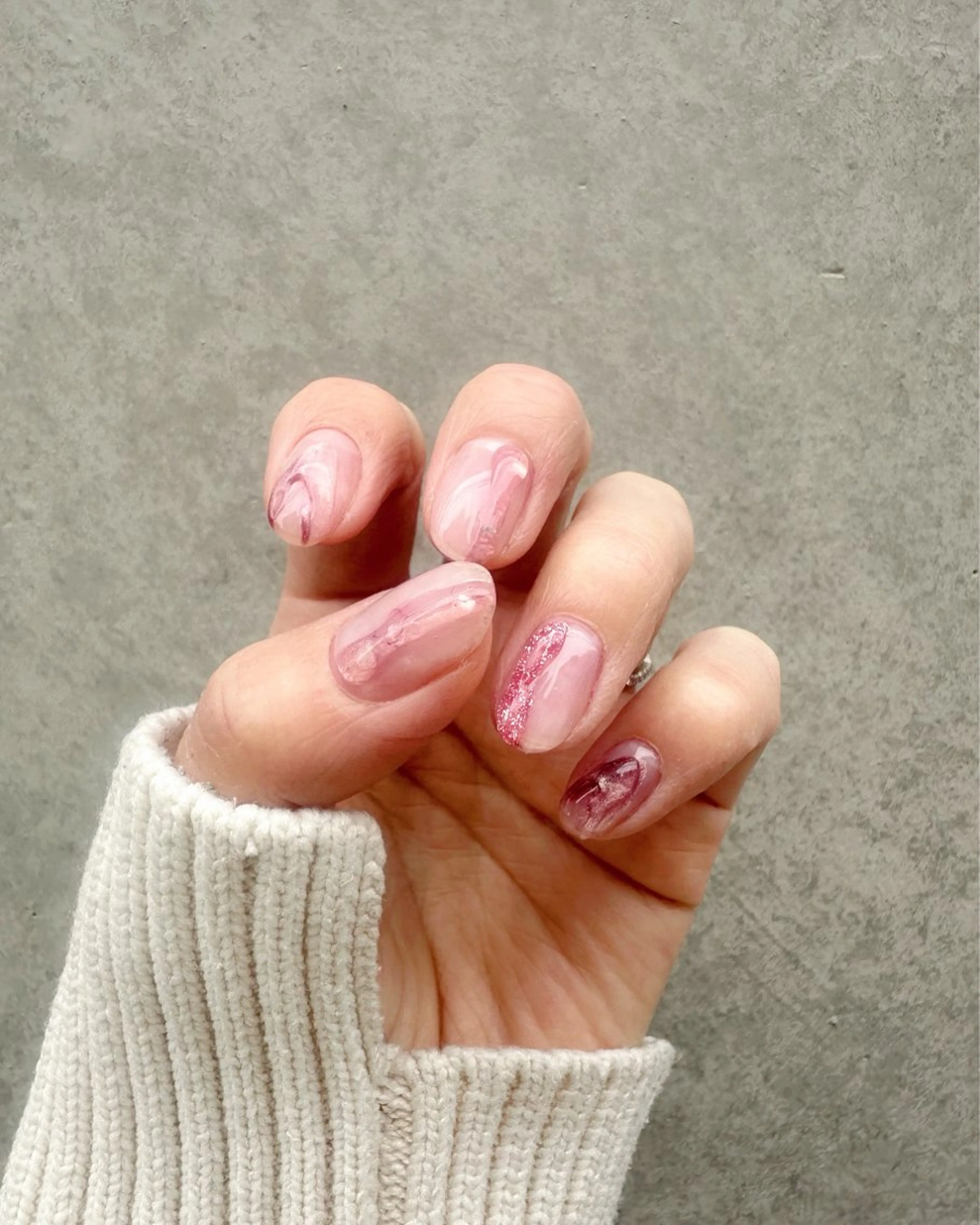 ネイル クリアネイル 氷ネイル・うるうるネイル 韓国ネイル マグネットネイル おそろいネイル 🪞KAPE NAIL 🪞のネイルデザイン
