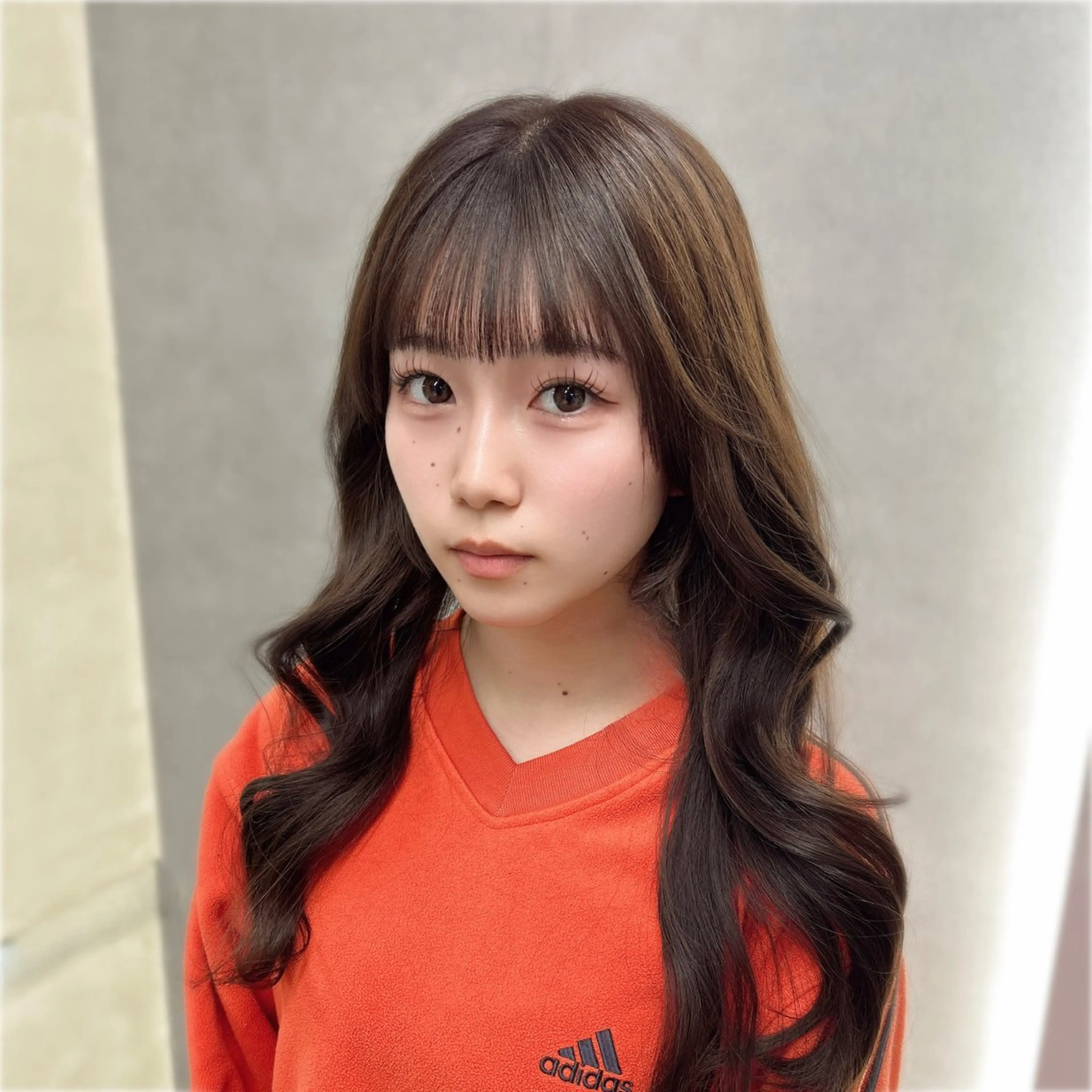 ロング カット ヘアカラー トリートメント 阿倍野/髪質改善 /縮毛矯正/坪田幸広のヘアスタイル