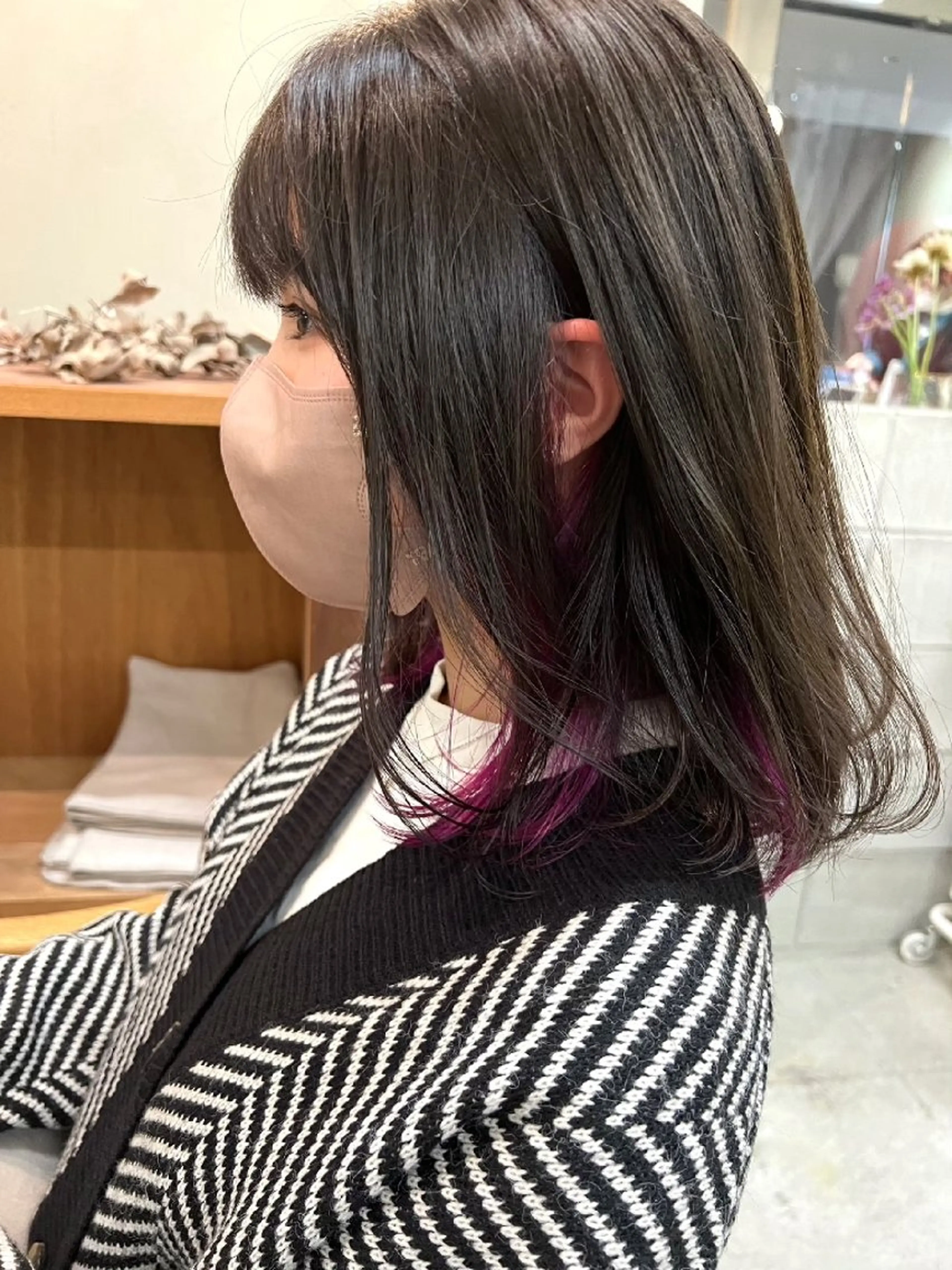 カラー 🌸花屋併設🌸石垣 友基のヘアスタイル
