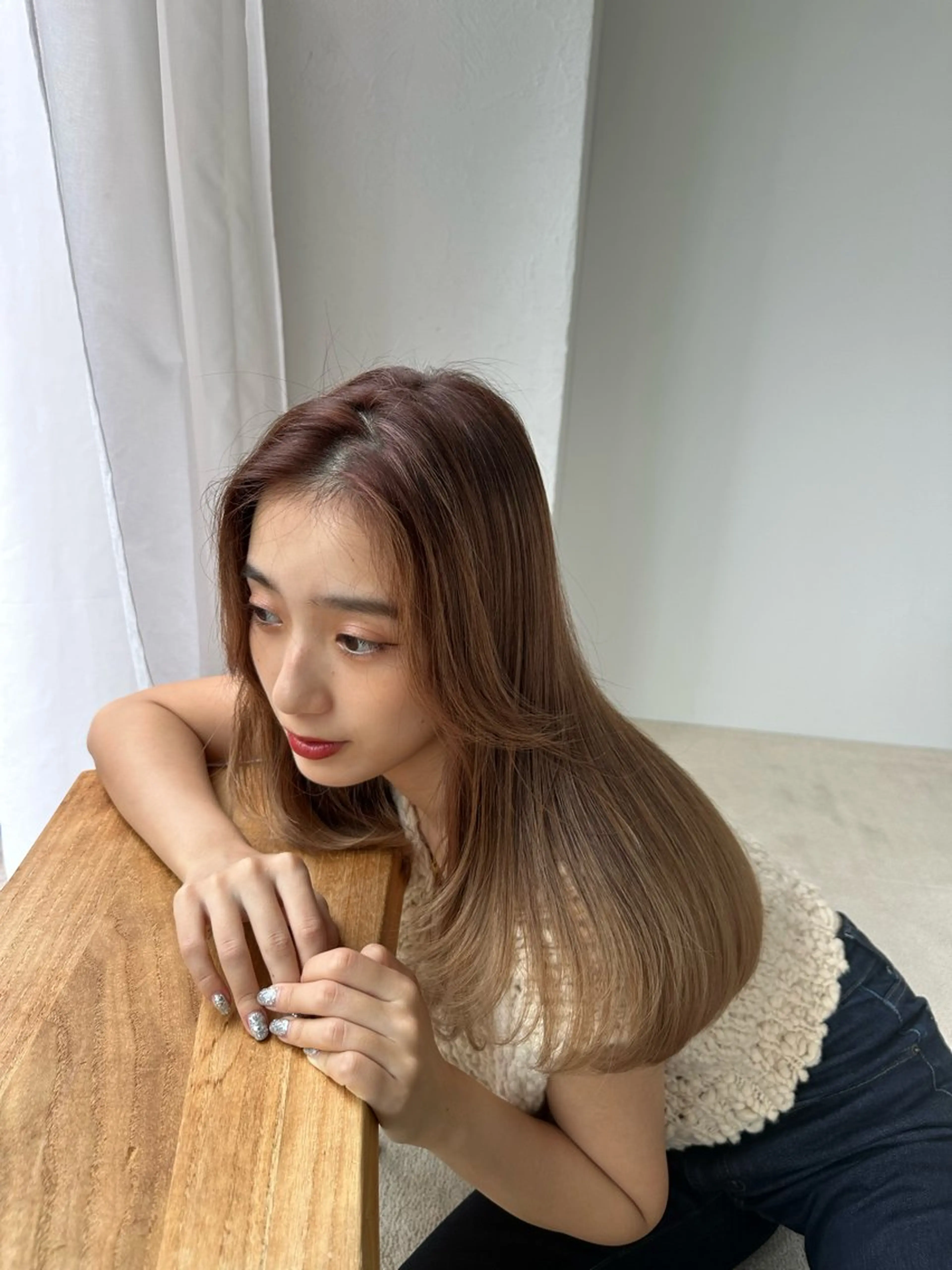 セミロング 🖤KURUMI🖤 潤艶・髪質改善のヘアスタイル