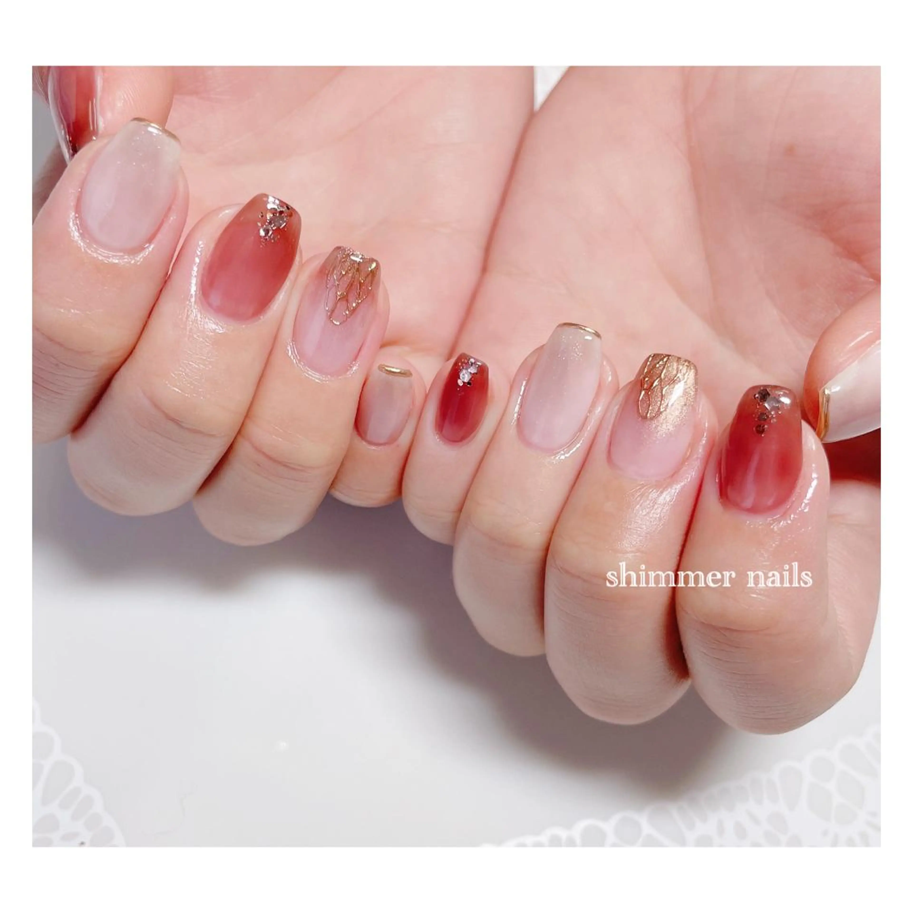 ネイル shimmer nailsのネイルデザイン