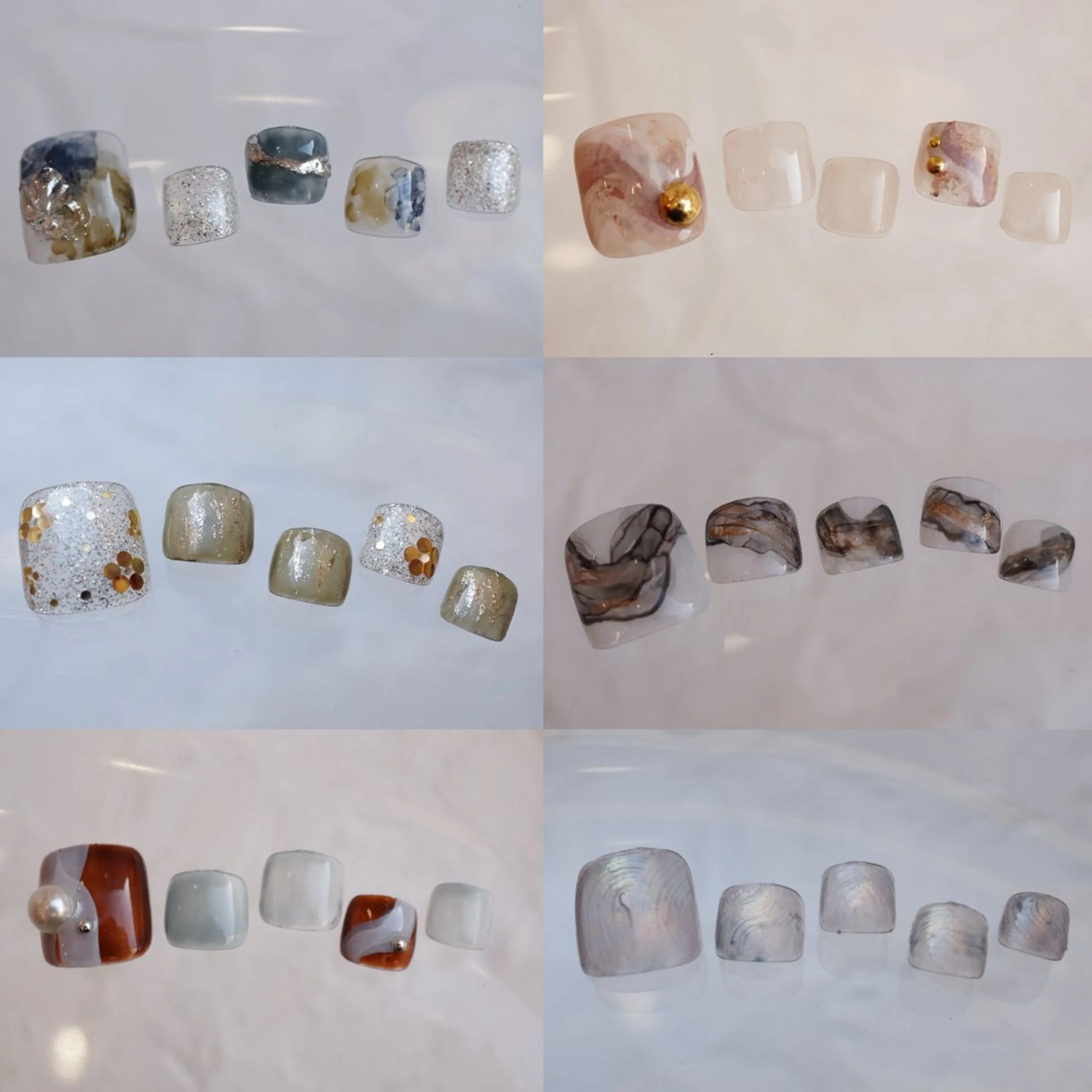 オフケア込み⭐︎サンプルから選べるニュアンスデザインの写真