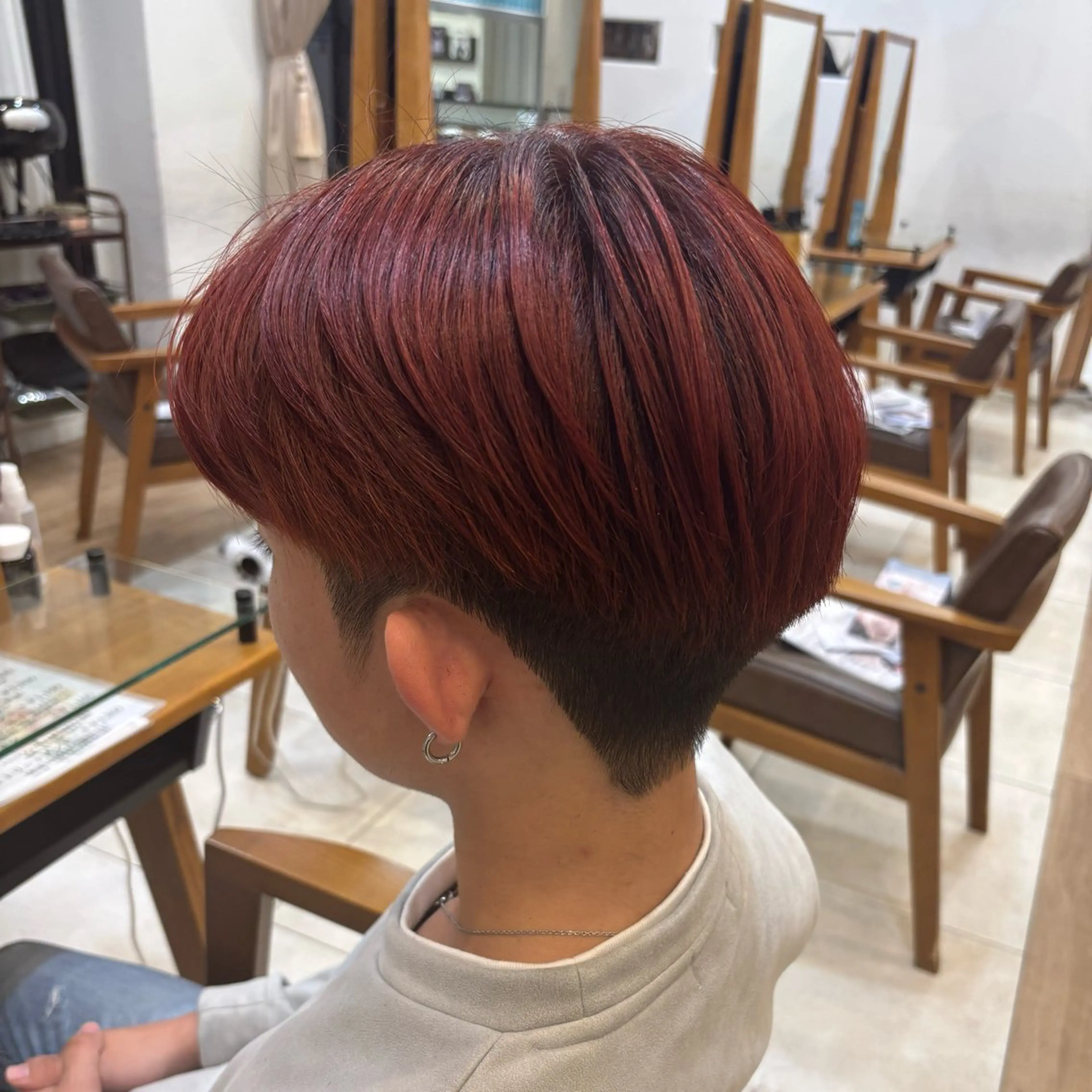 カラー メンズ 新原 陽那のヘアスタイル