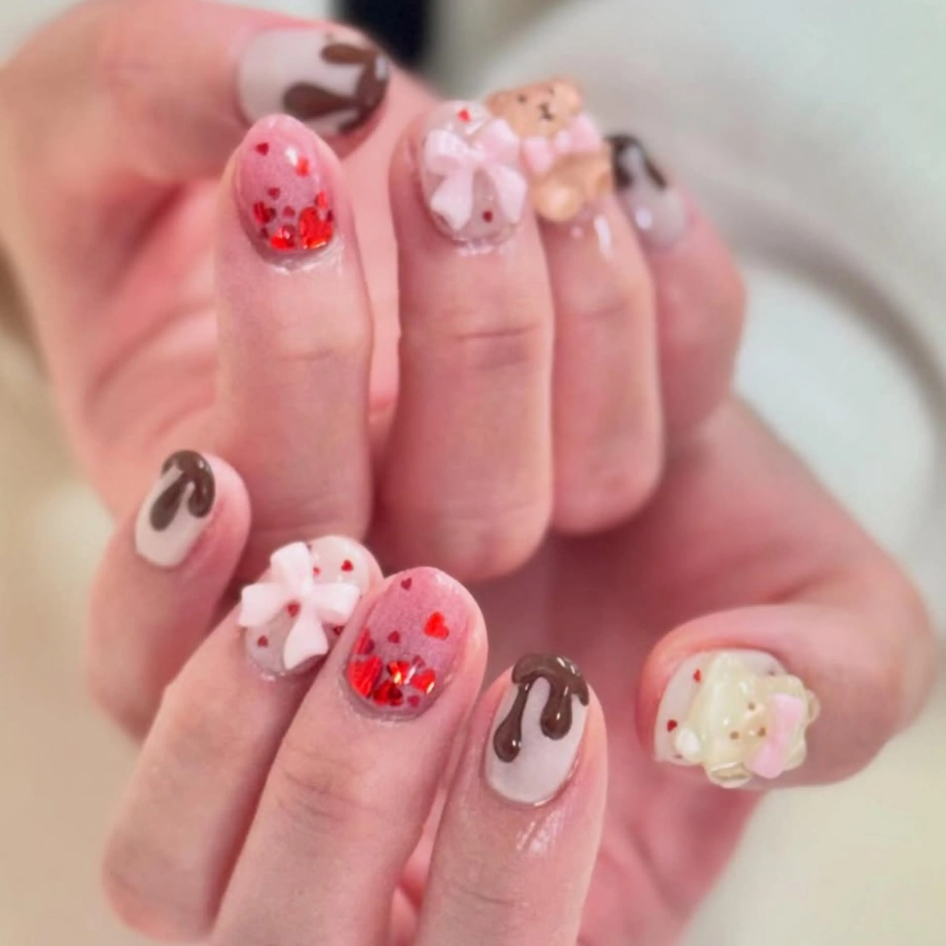 【画像持ち込み】アートし放題100分✳️大パーツも無料つけ放題✳️フィルイン無料の写真