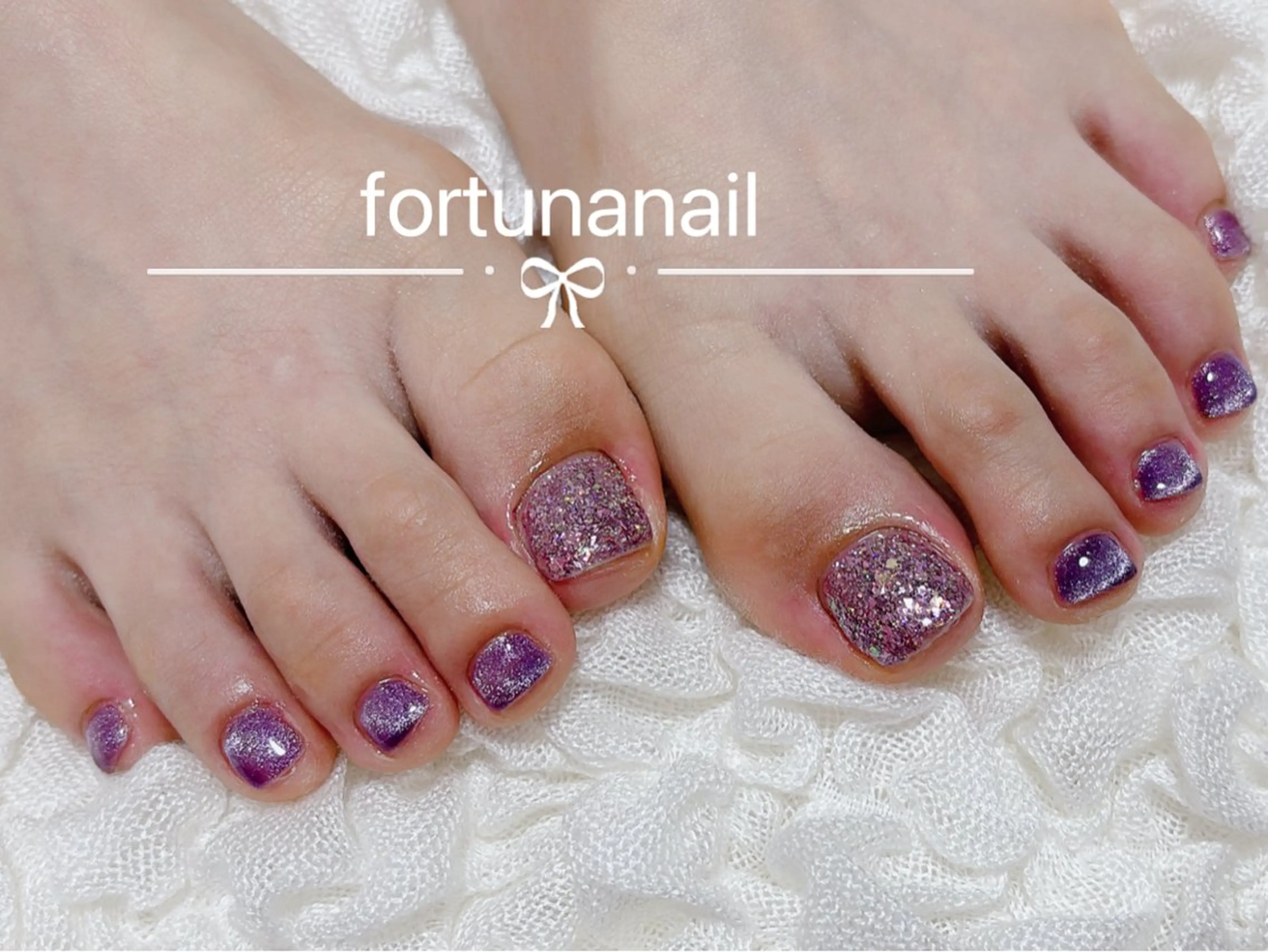 ネイル フットネイル Nail •Head スパFortunaのネイルデザイン
