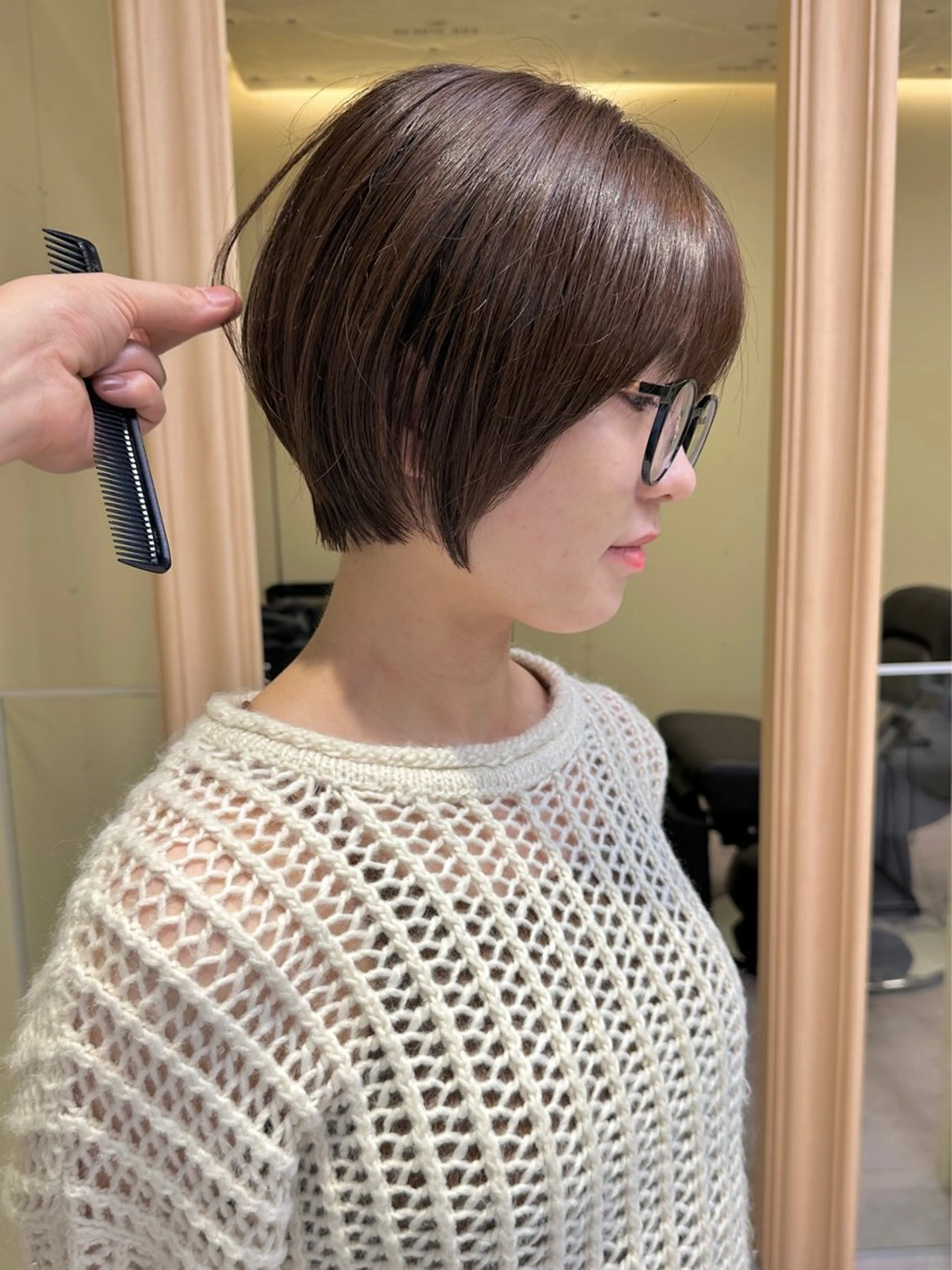 ショート 渡辺奎斗/ ボブ レイヤーカットのヘアスタイル