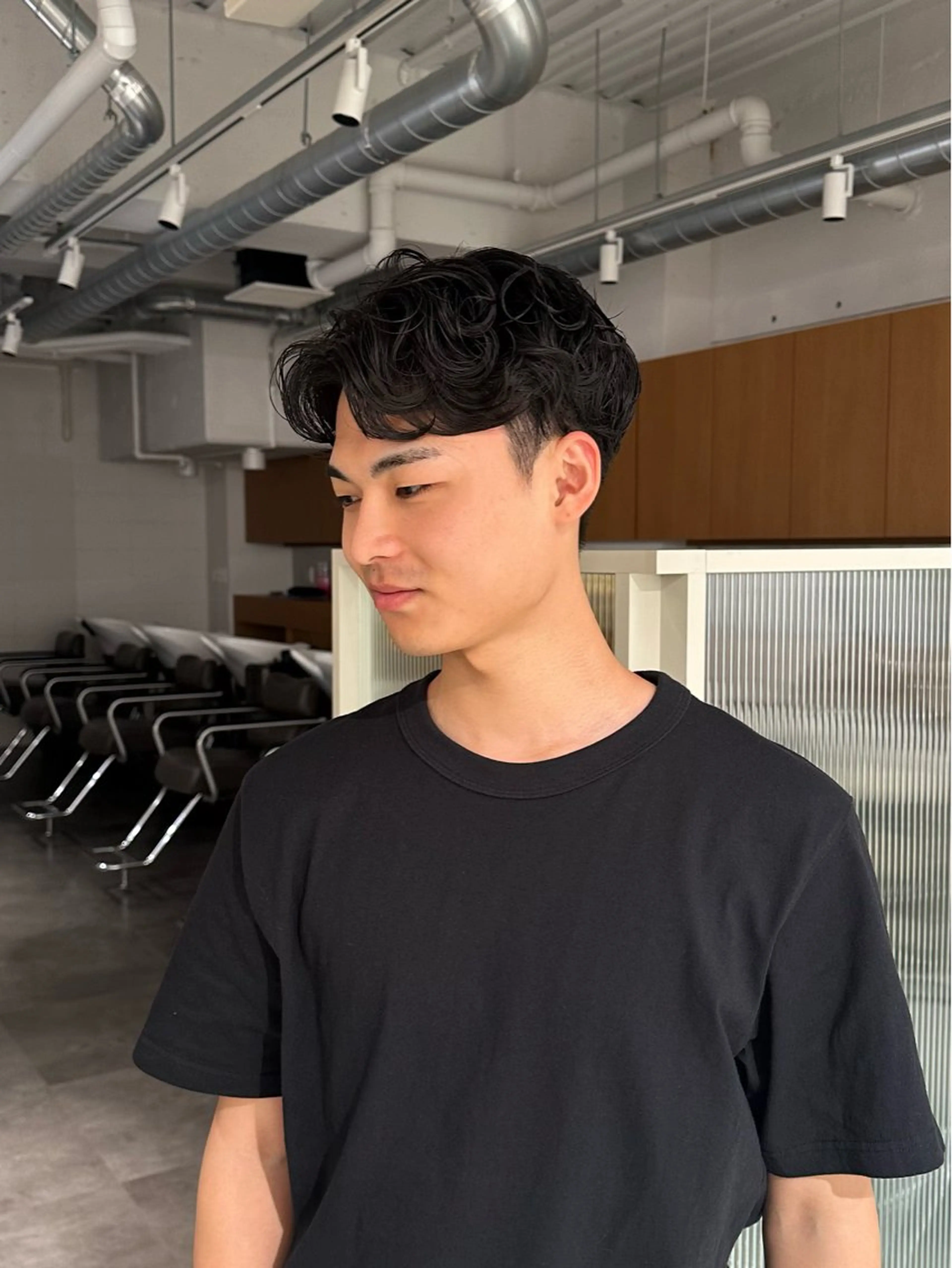 パーマ メンズ カット パーマ RUNA⭐️レイヤー /ボブ/似合わせ⭐️のヘアスタイル