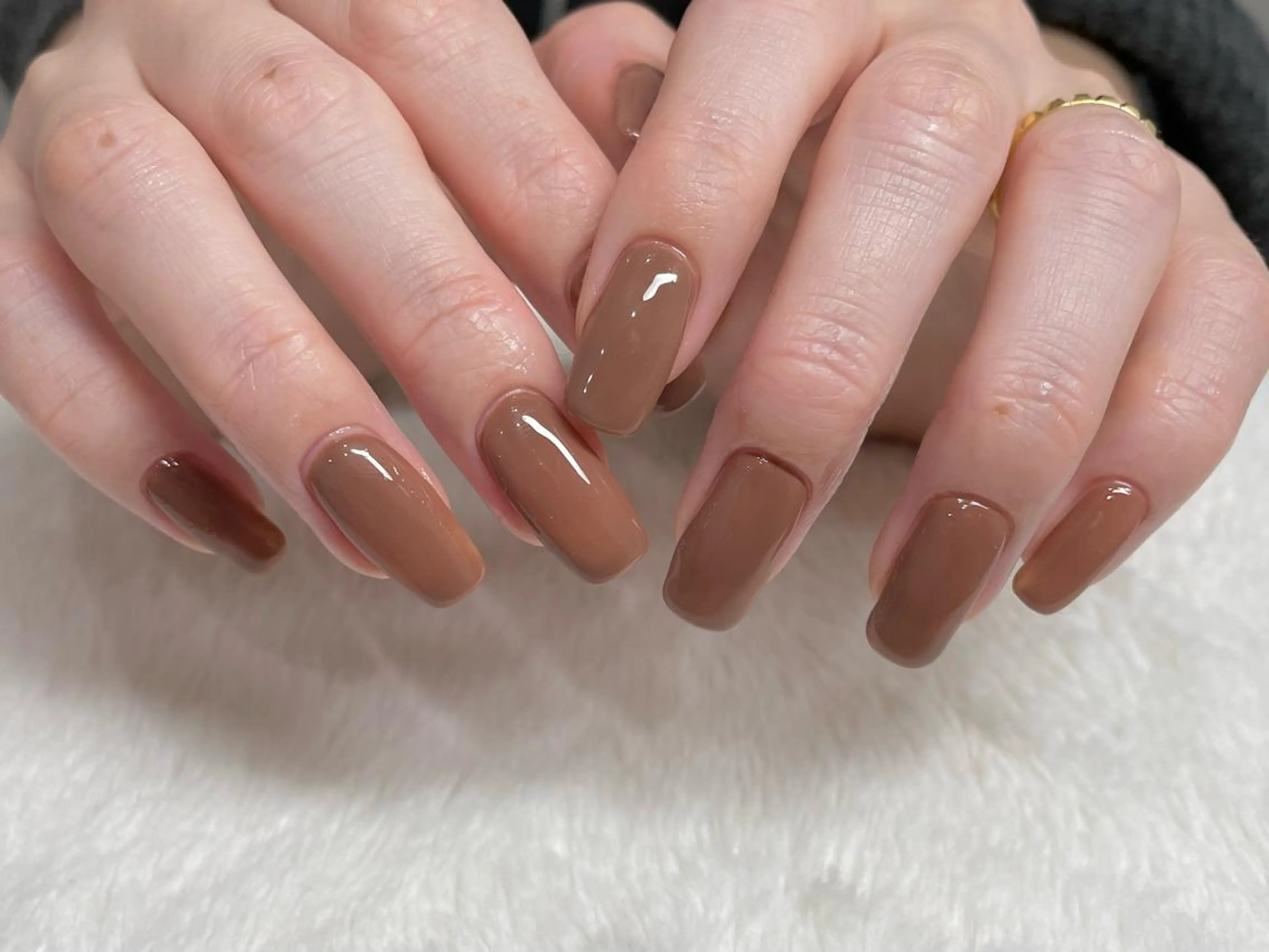 ネイル ワンカラーネイル riri nail所属・riri-nail Rie Endoのネイルデザイン
