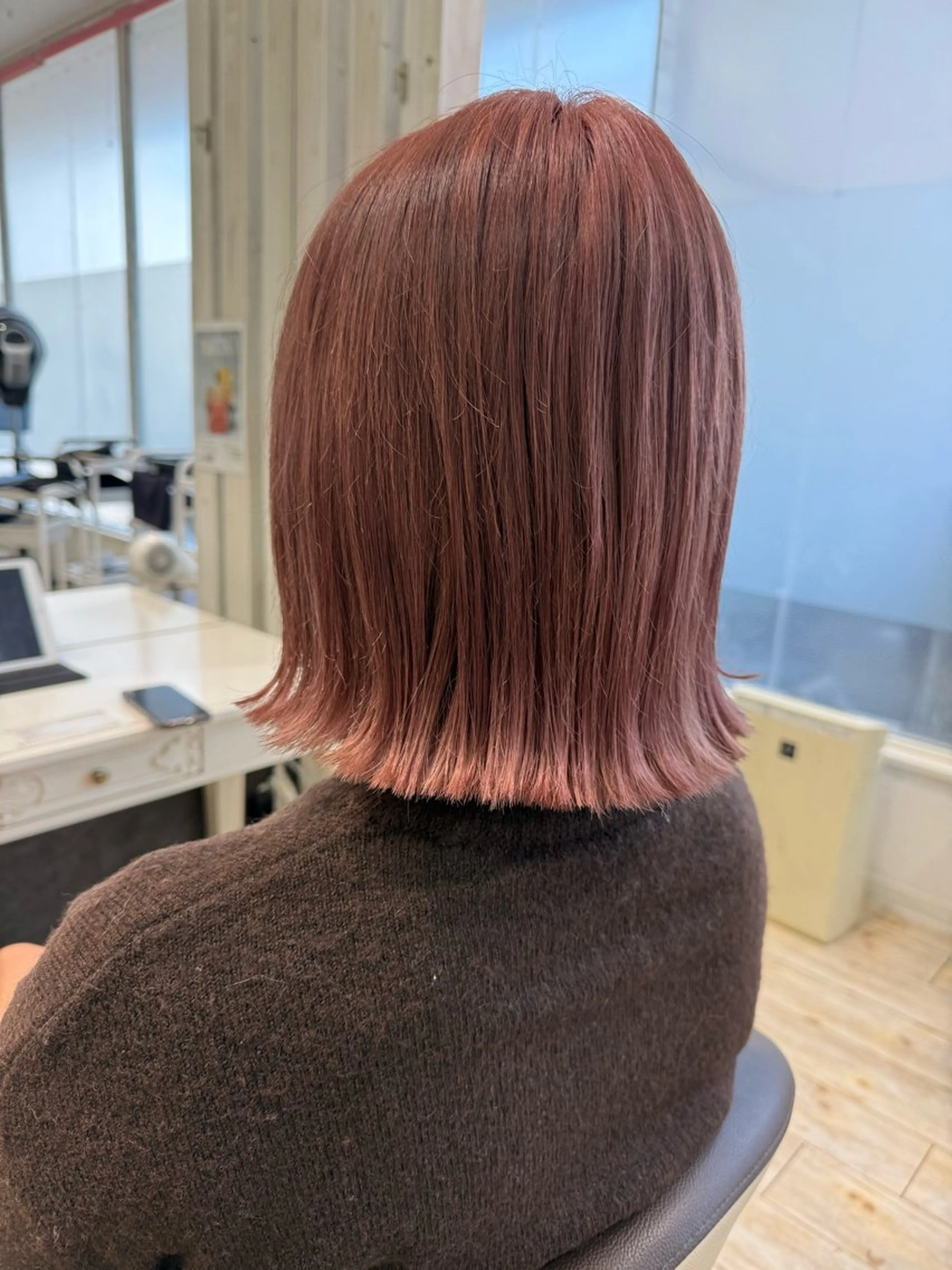 ミディアム ボブ 外ハネヘア ⭐️ガーデン エリ⭐️のヘアスタイル