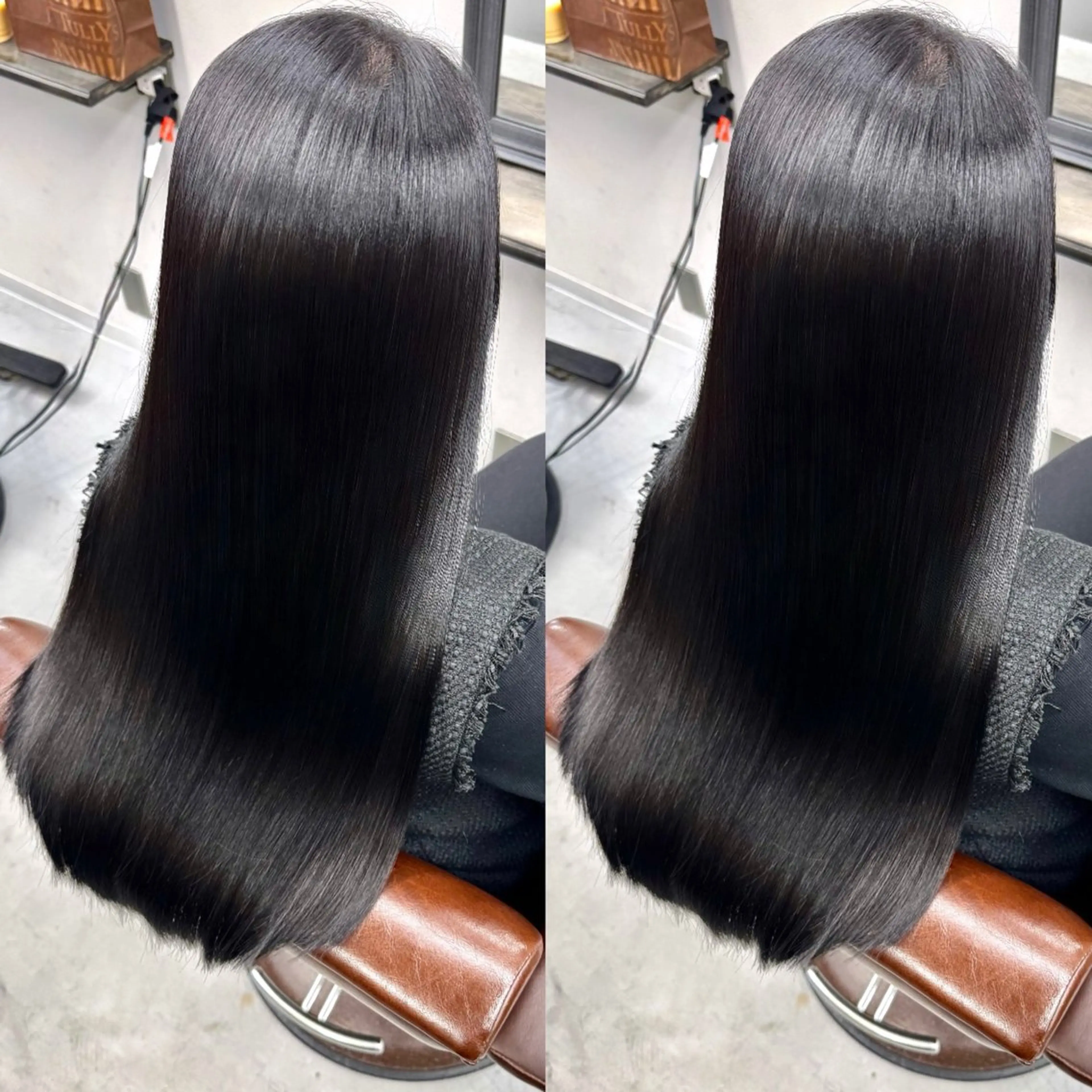 ロング 縮毛矯正/髪質改善 韓国風/MIKIYAのヘアスタイル