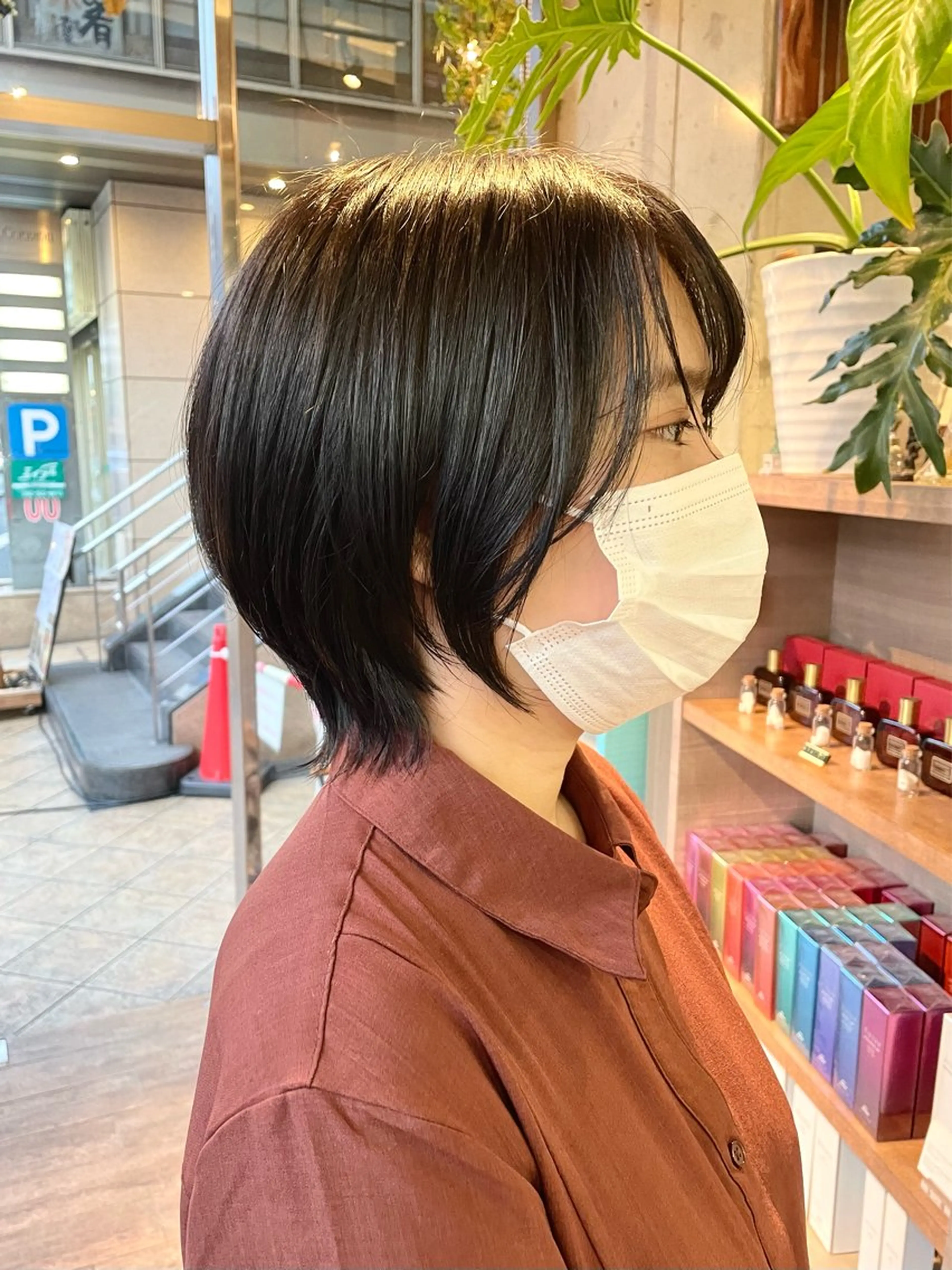 ショート カット OPShair　ANELLO所属・ショート/ボブ/ メンズ/縮毛矯正のヘアスタイル