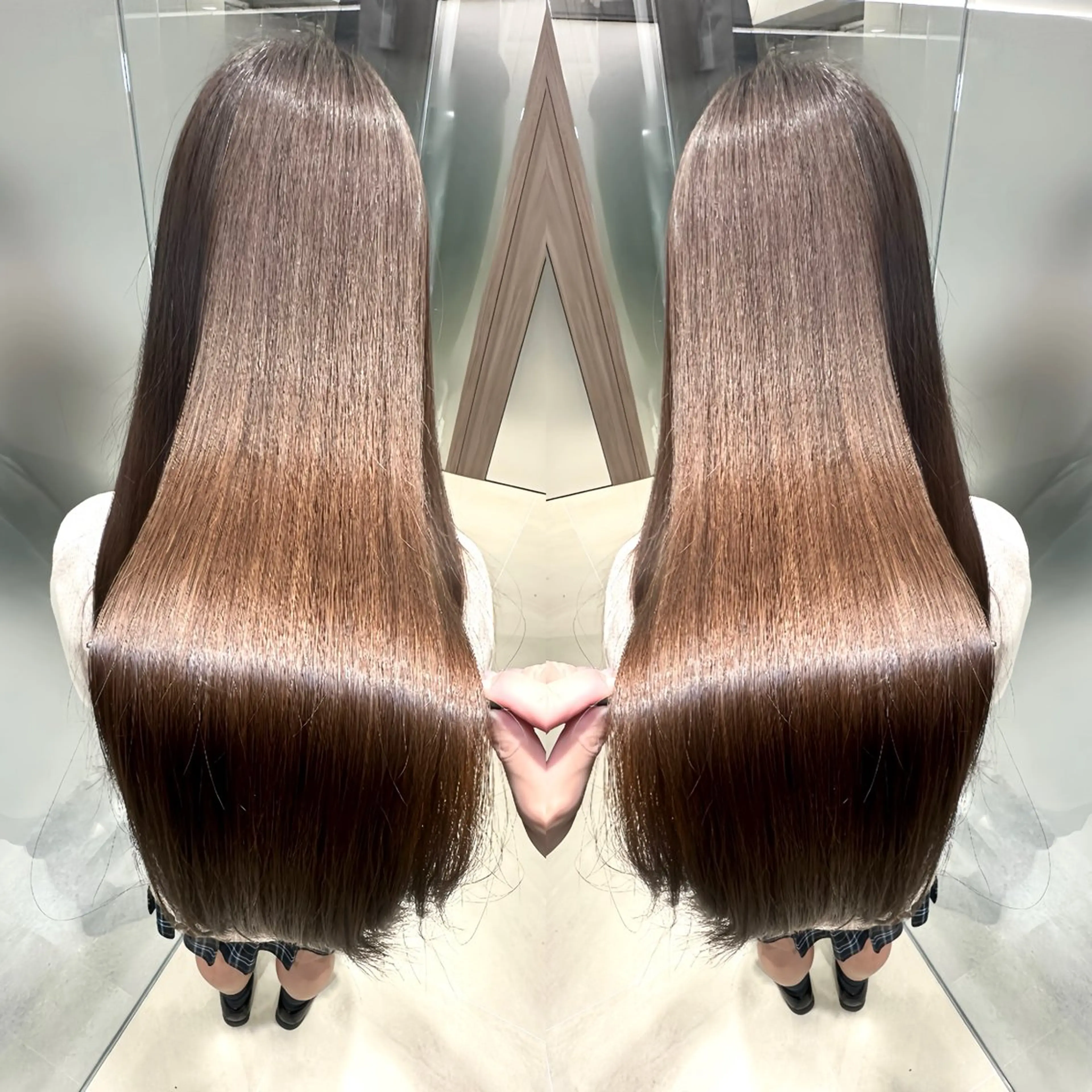 ロング カラー ヘアアレンジ 池袋髪質改善×レイヤ ー専門MATSUのヘアスタイル