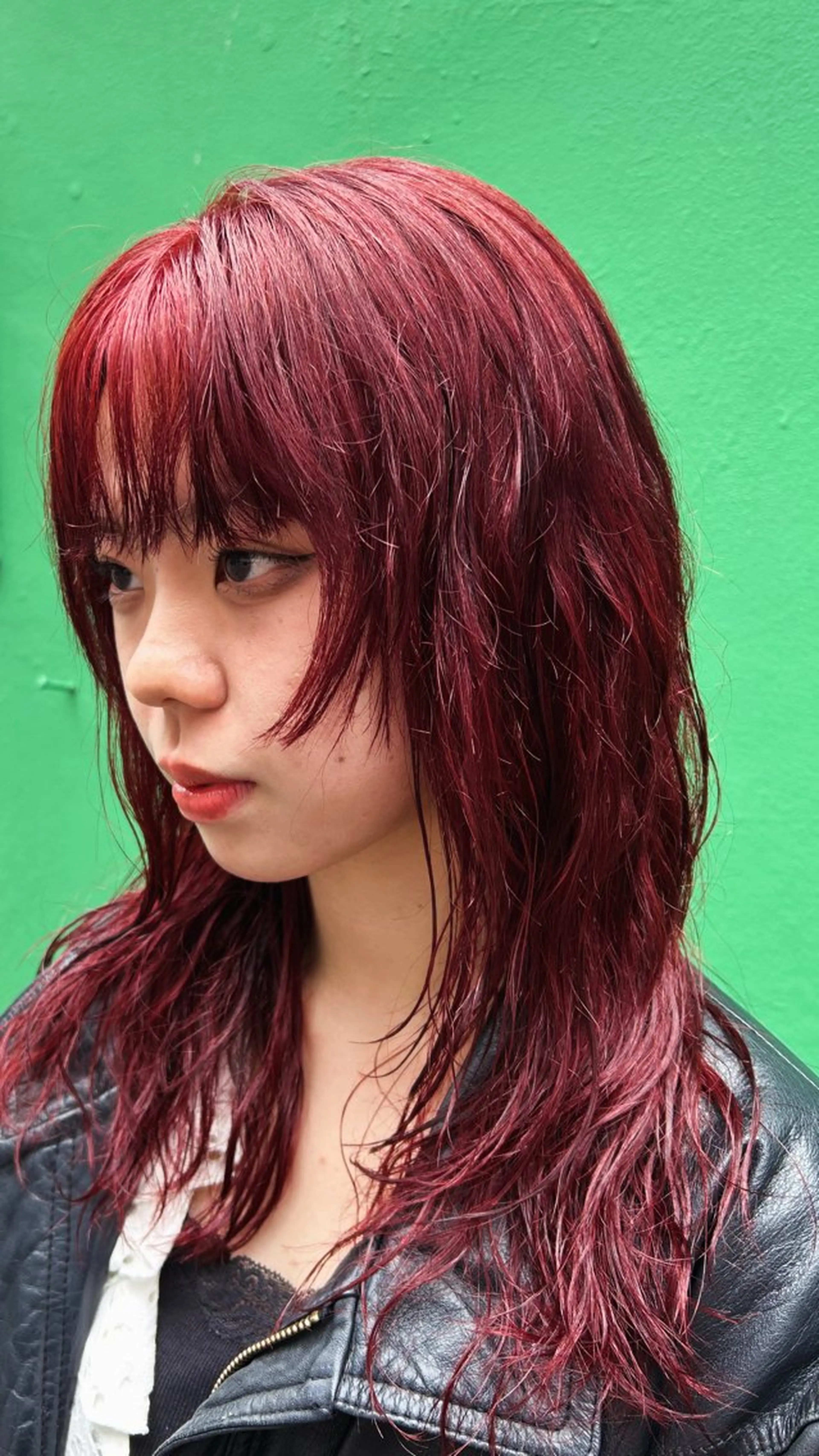 ロング アワタケ リンのヘアスタイル