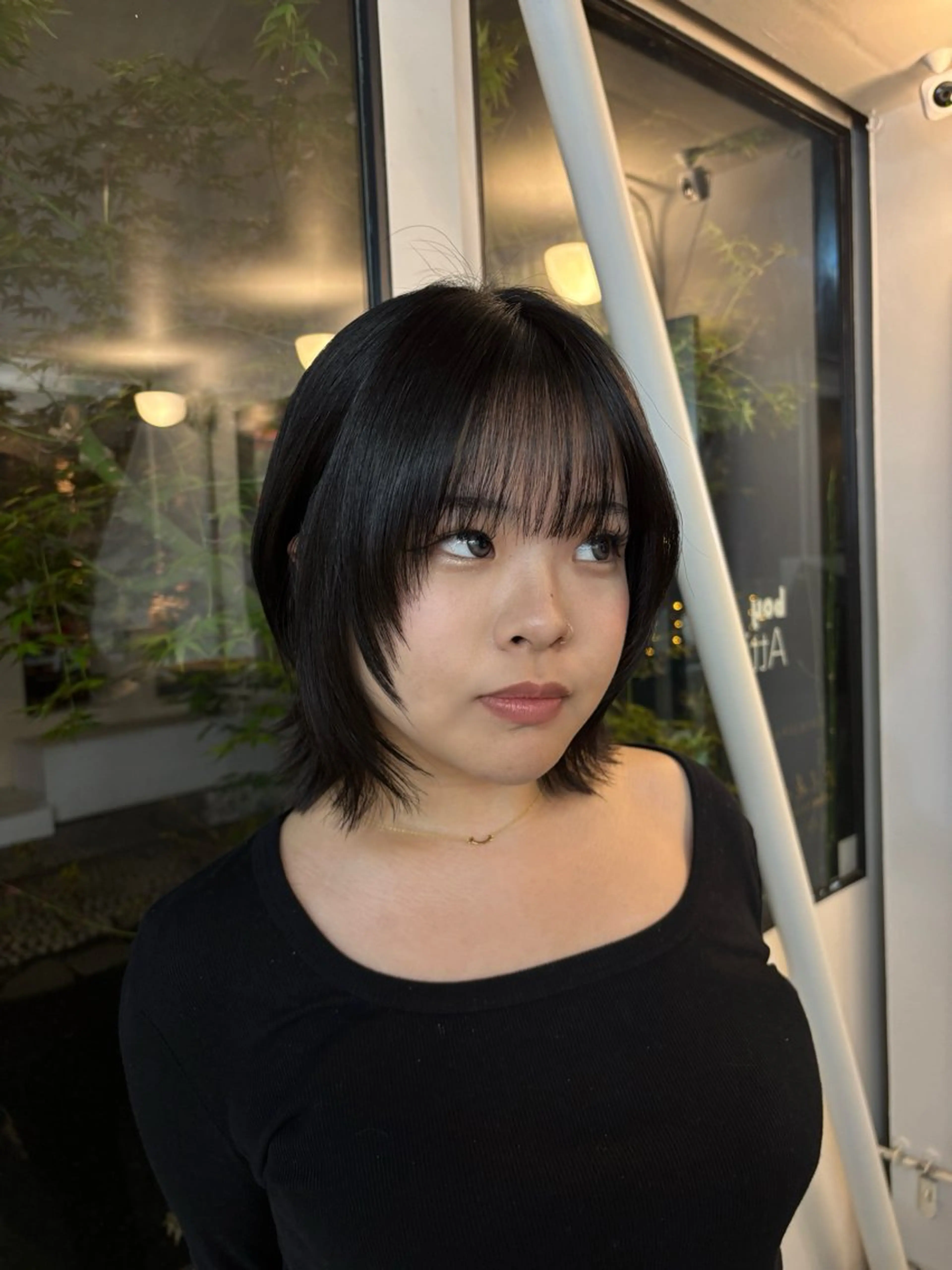 ミディアム Kazuna/原宿 /レイヤーカットのヘアスタイル