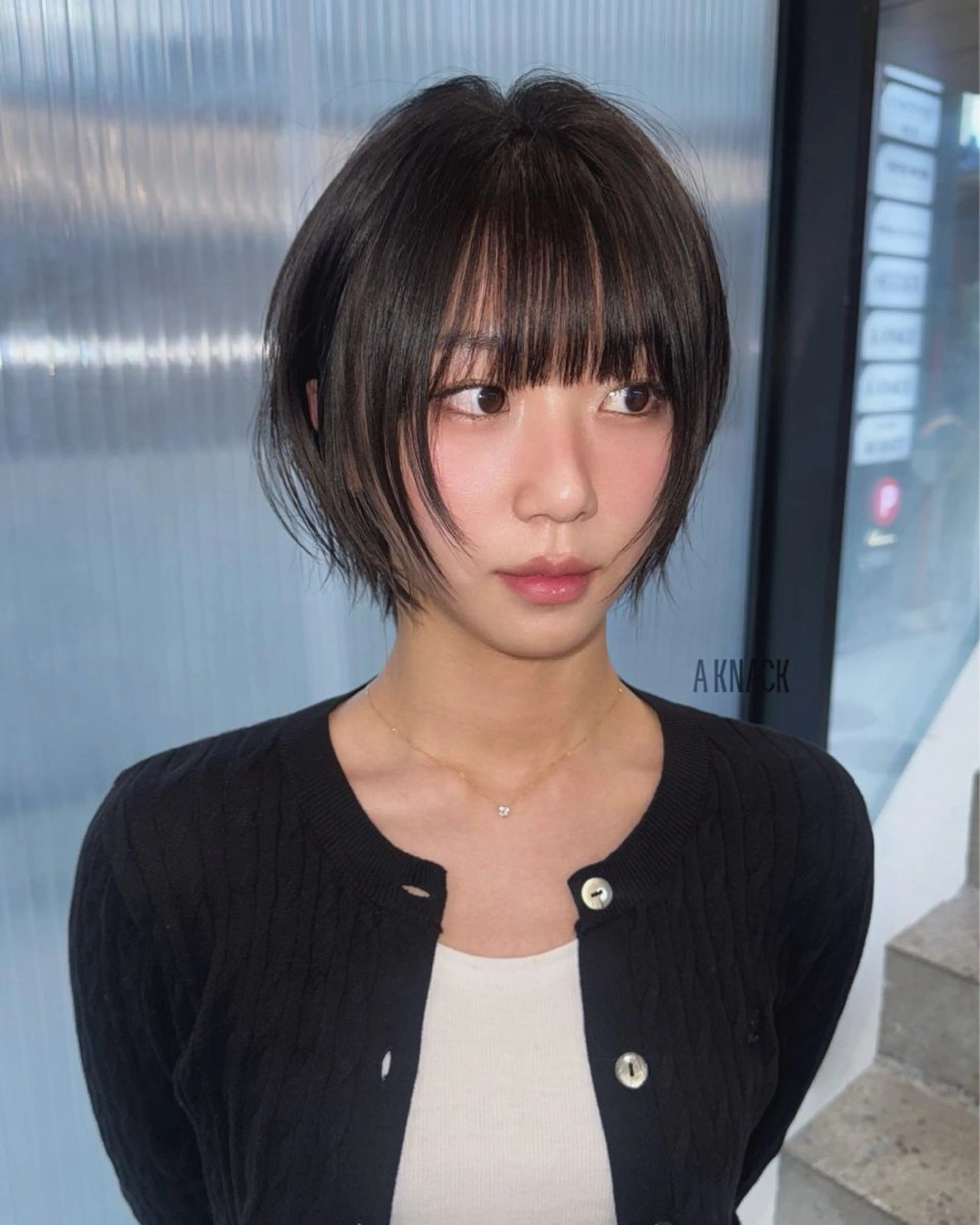 ショート カラー カット riria/ボブ /透明感カラー🎀のヘアスタイル