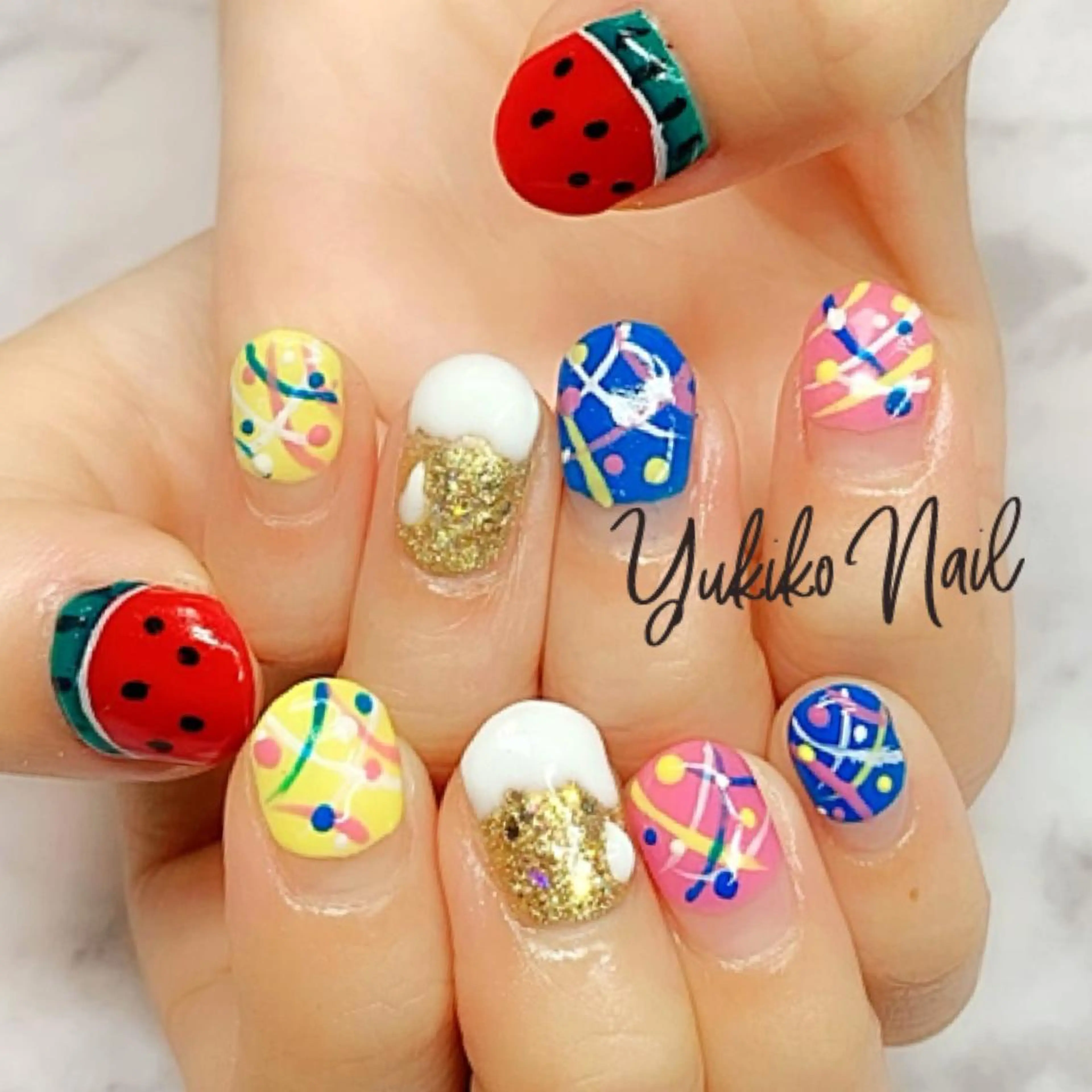 ネイル ハンドネイル ユキコ ネイルのネイルデザイン