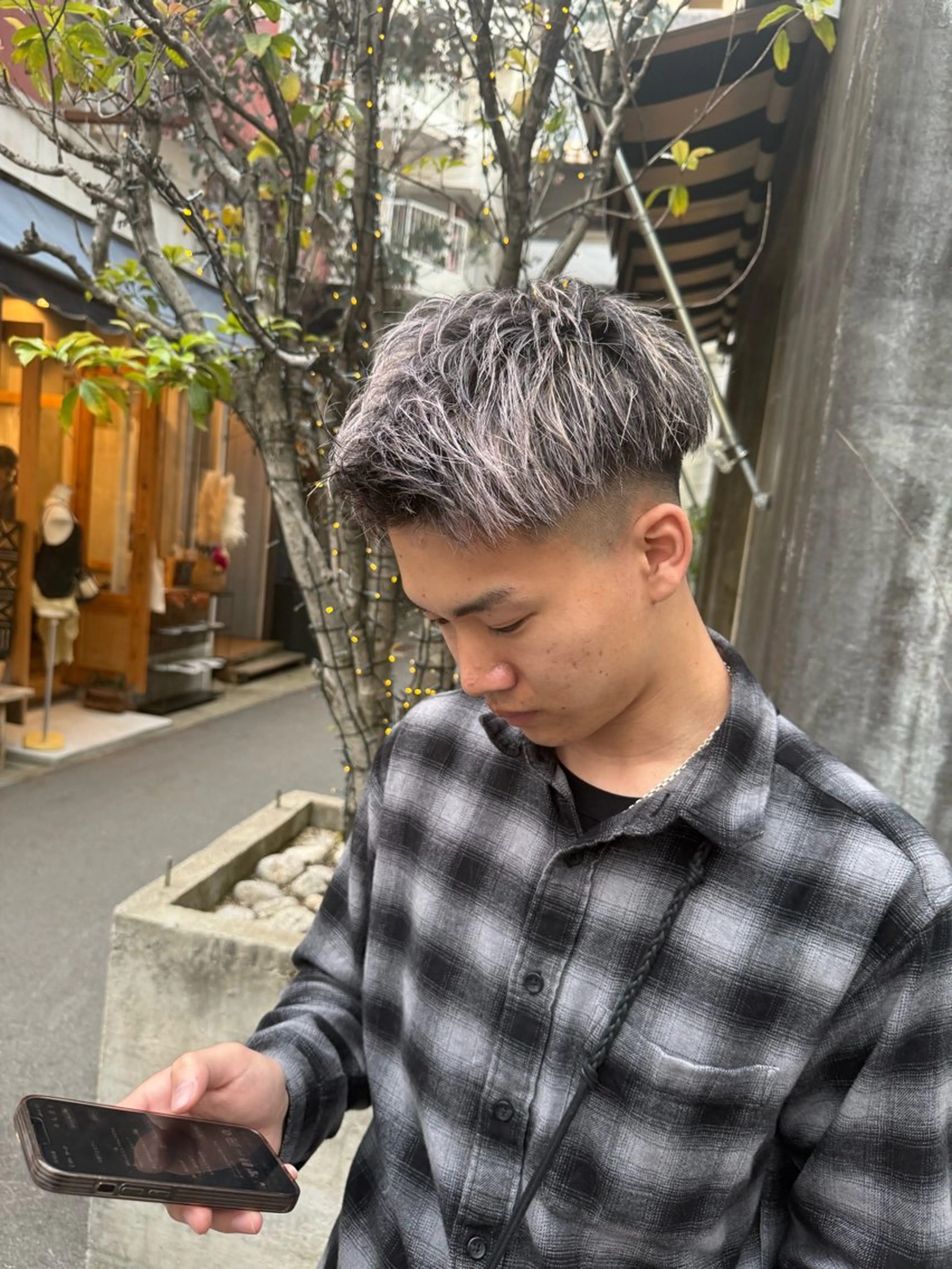 メンズ メンズメッシュ Riku/神戸 三宮/トレンドヘアのヘアスタイル