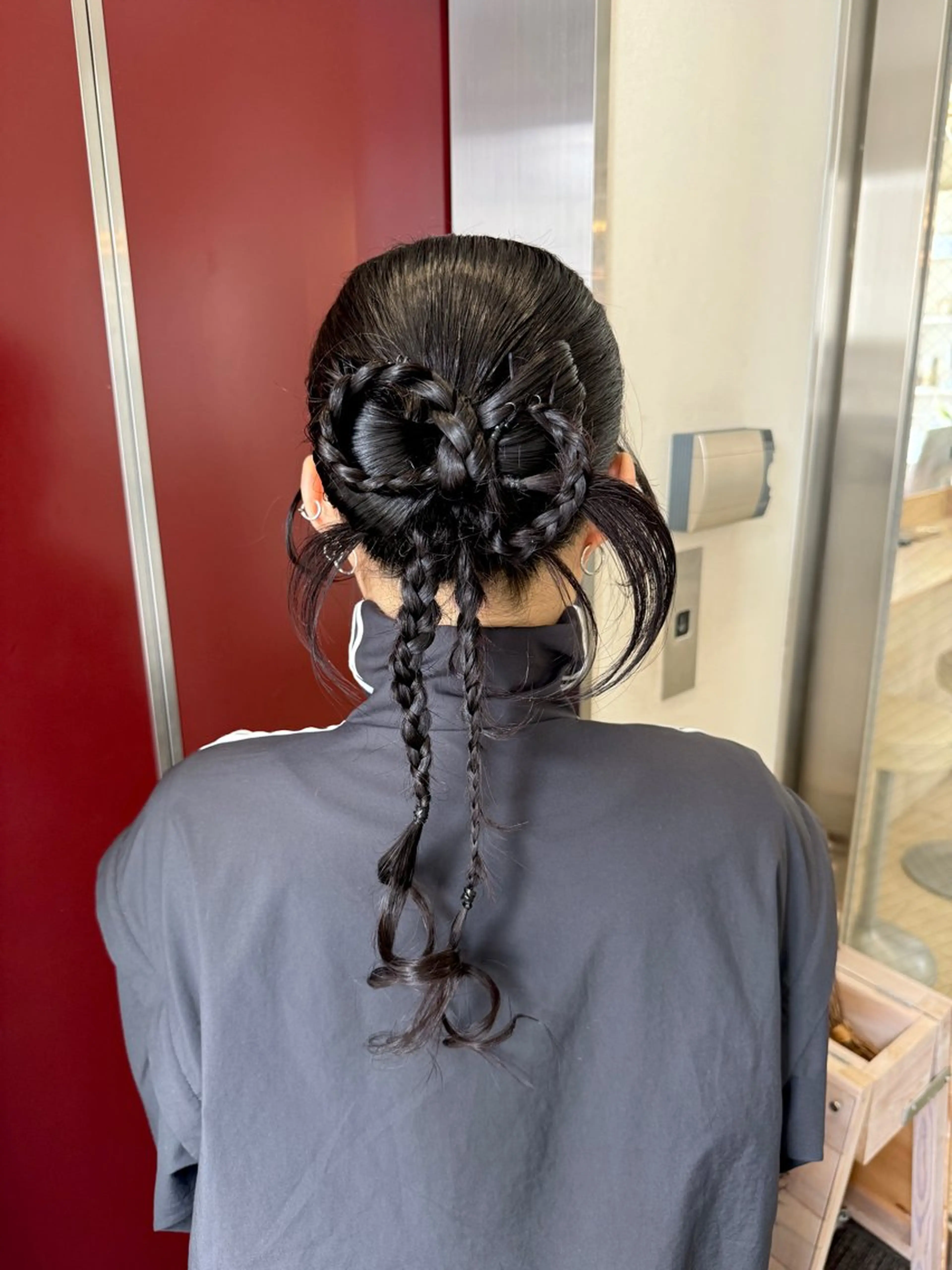 ロング ヘアセット Maho/海外 レイヤー/ハッシュのヘアスタイル