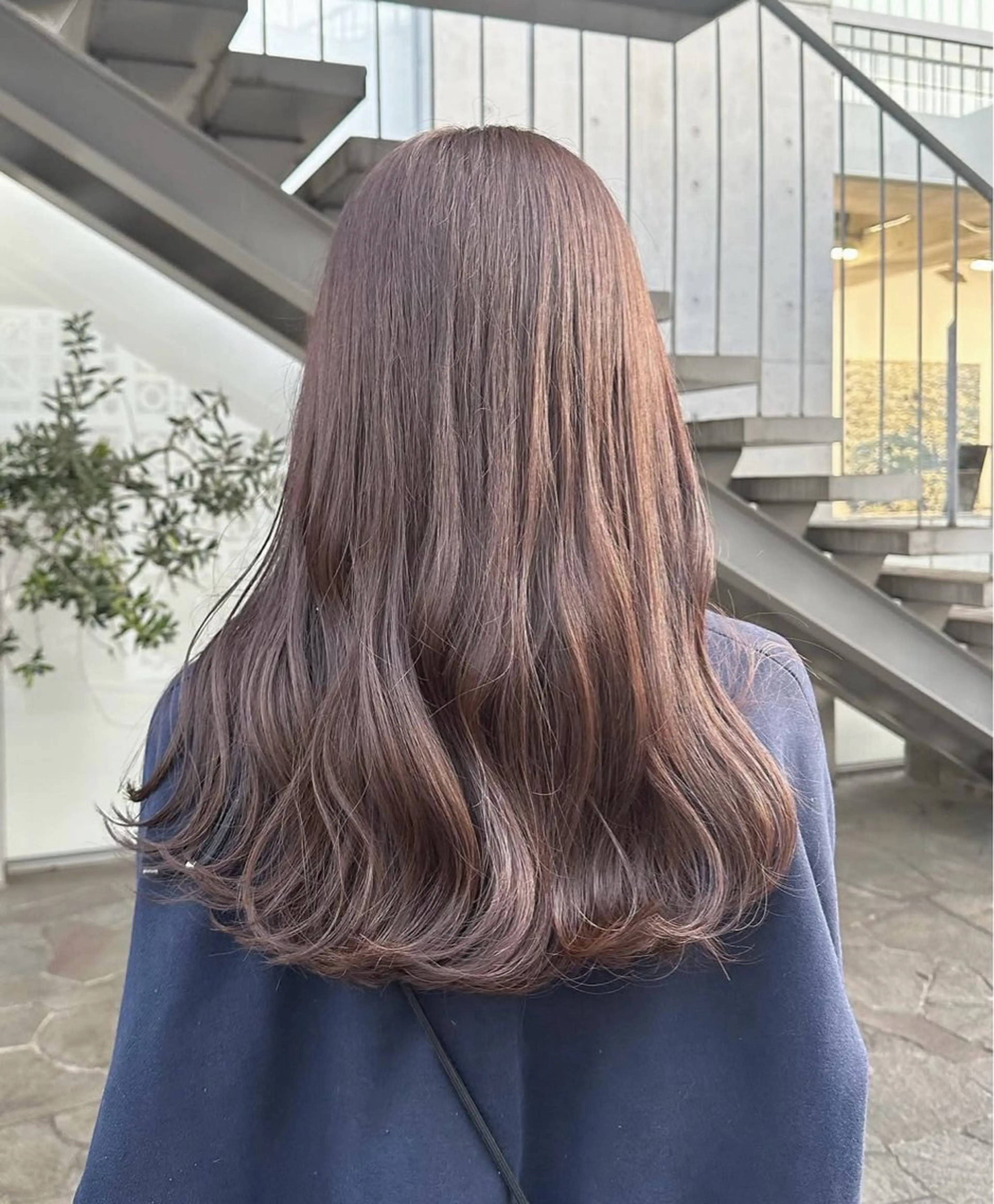 ミディアム カラー ヘアアレンジ 🎀透明感カラーෆ 🪄Maikoのヘアスタイル