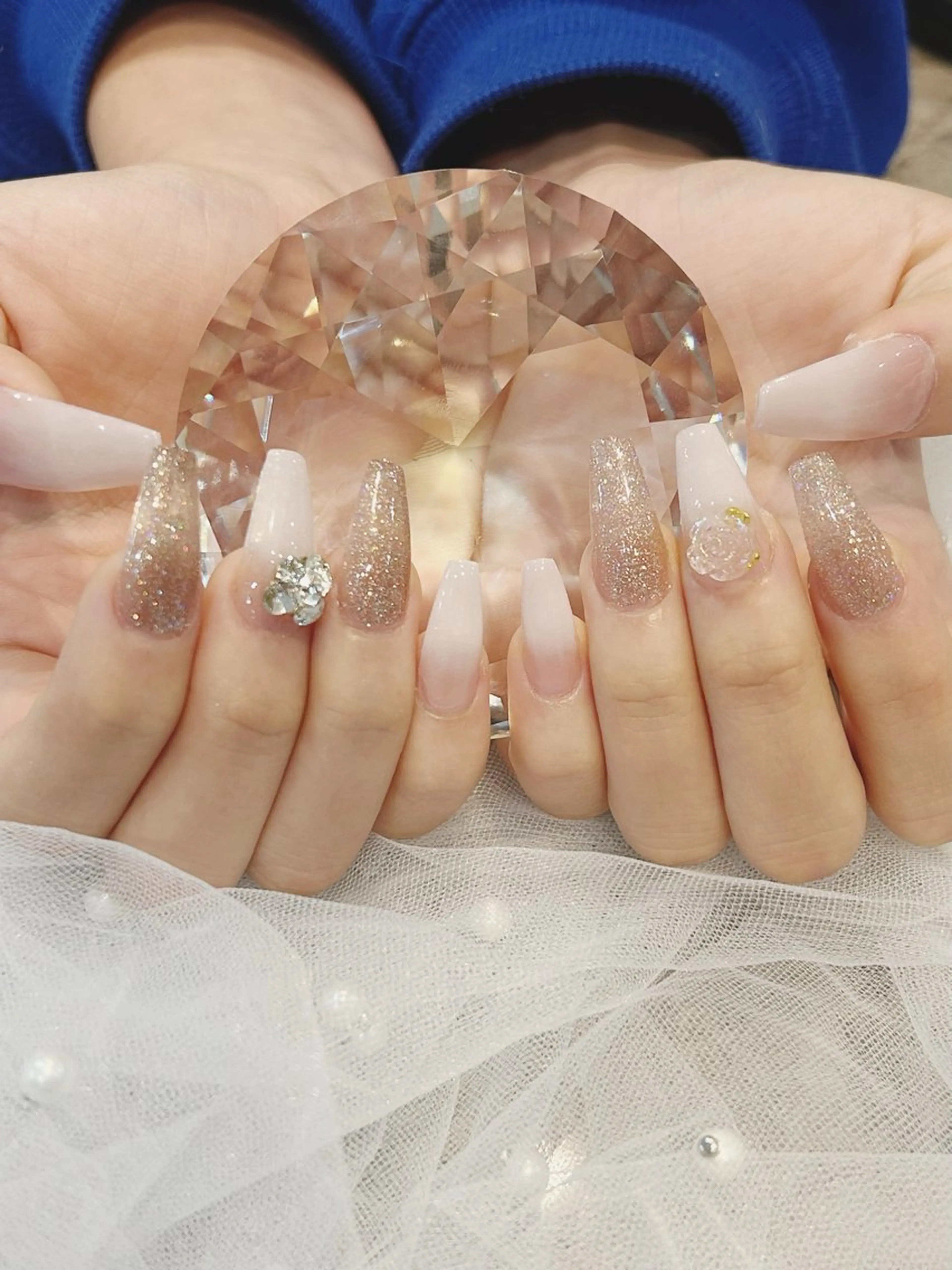 ネイル ハンドネイル ハンドケア la grace ネイルサロンのネイルデザイン