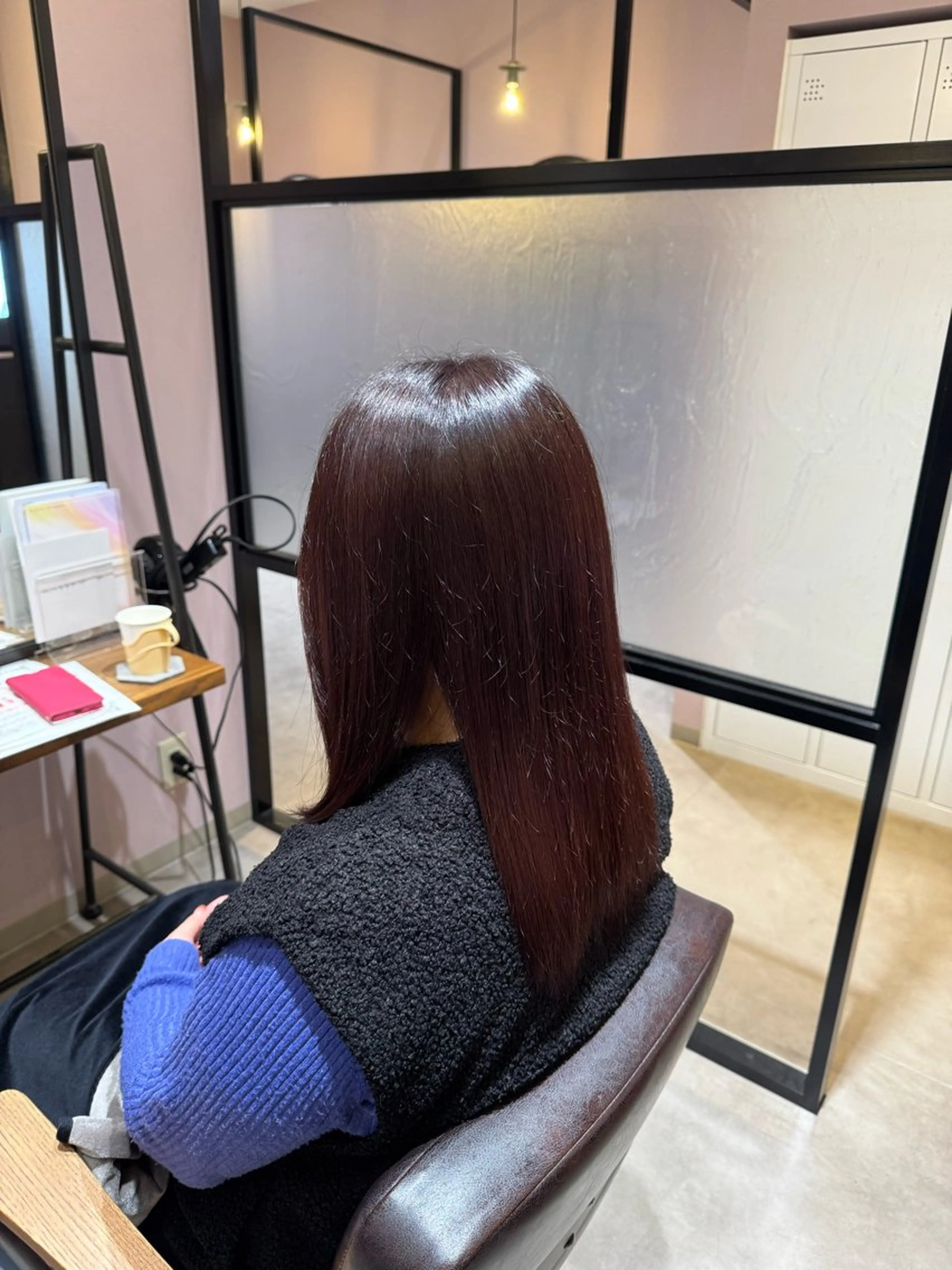 セミロング 森 いずなのヘアスタイル