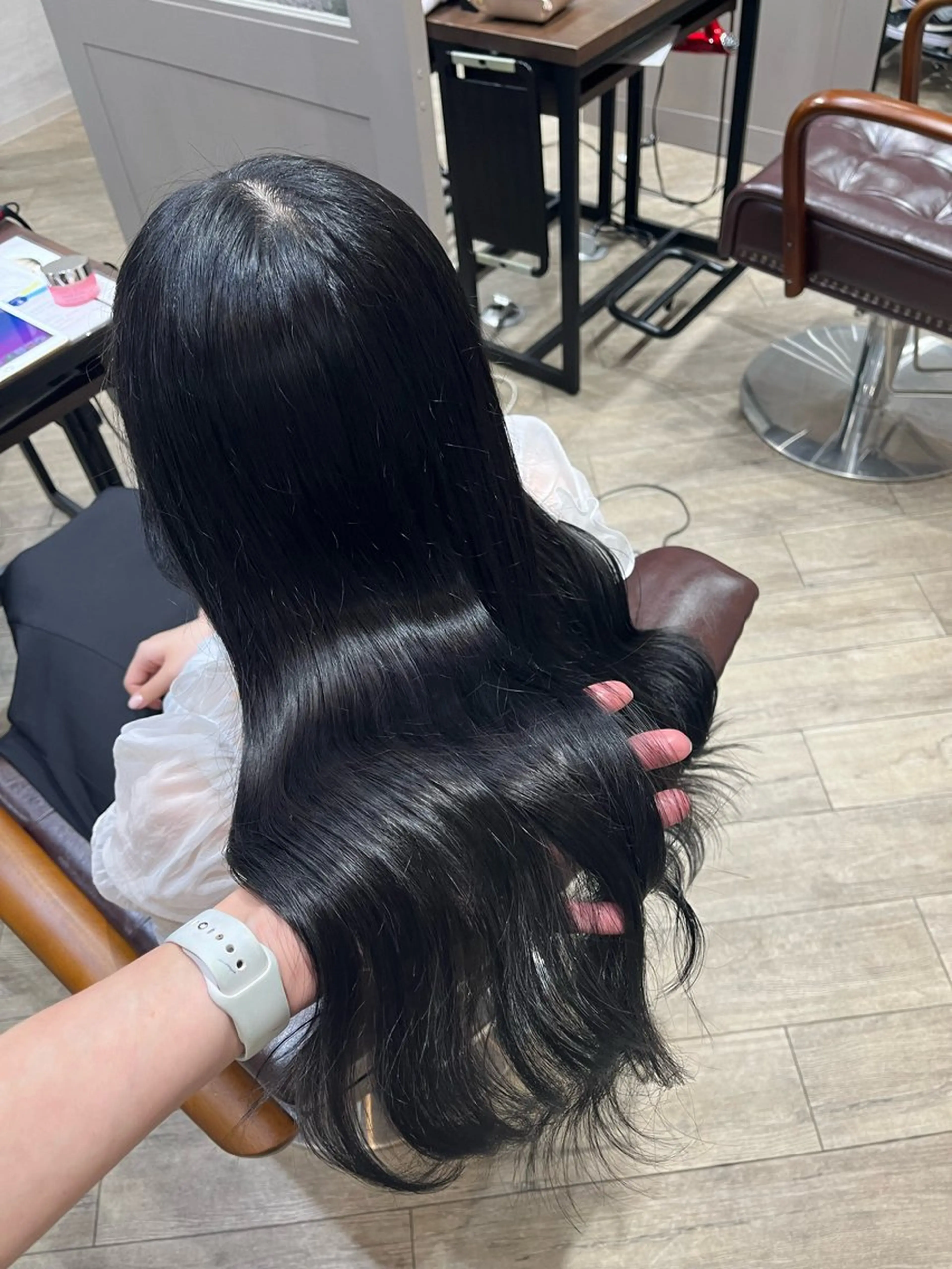 ロング カラー アッシュ バイオレットカラー バイオレットアッシュ 🫧ぷる艶カラー🫧 Yuubi🦩のヘアスタイル
